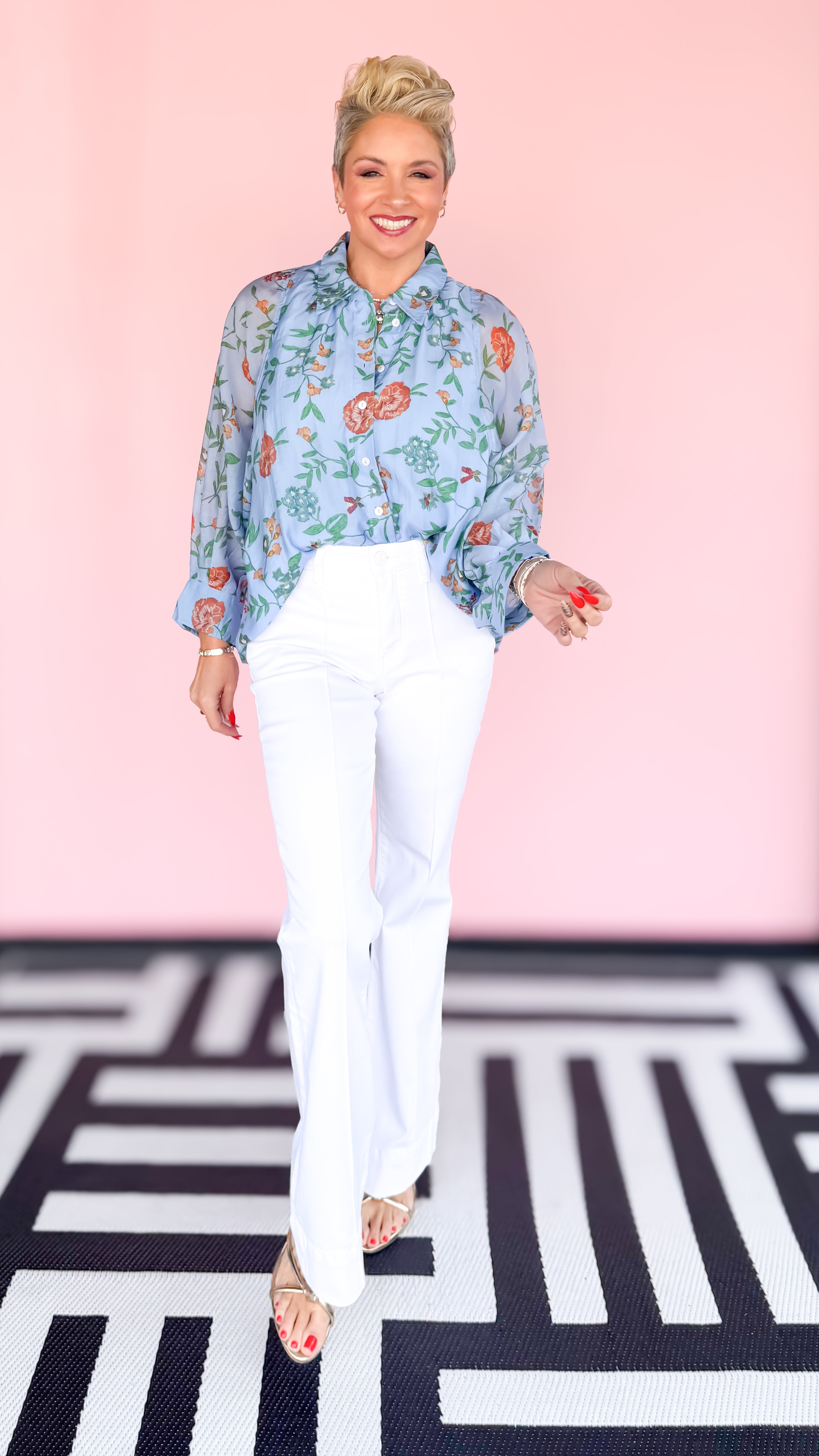 STELLA HIGH RISE/OPTIC WHITE - The BLVD