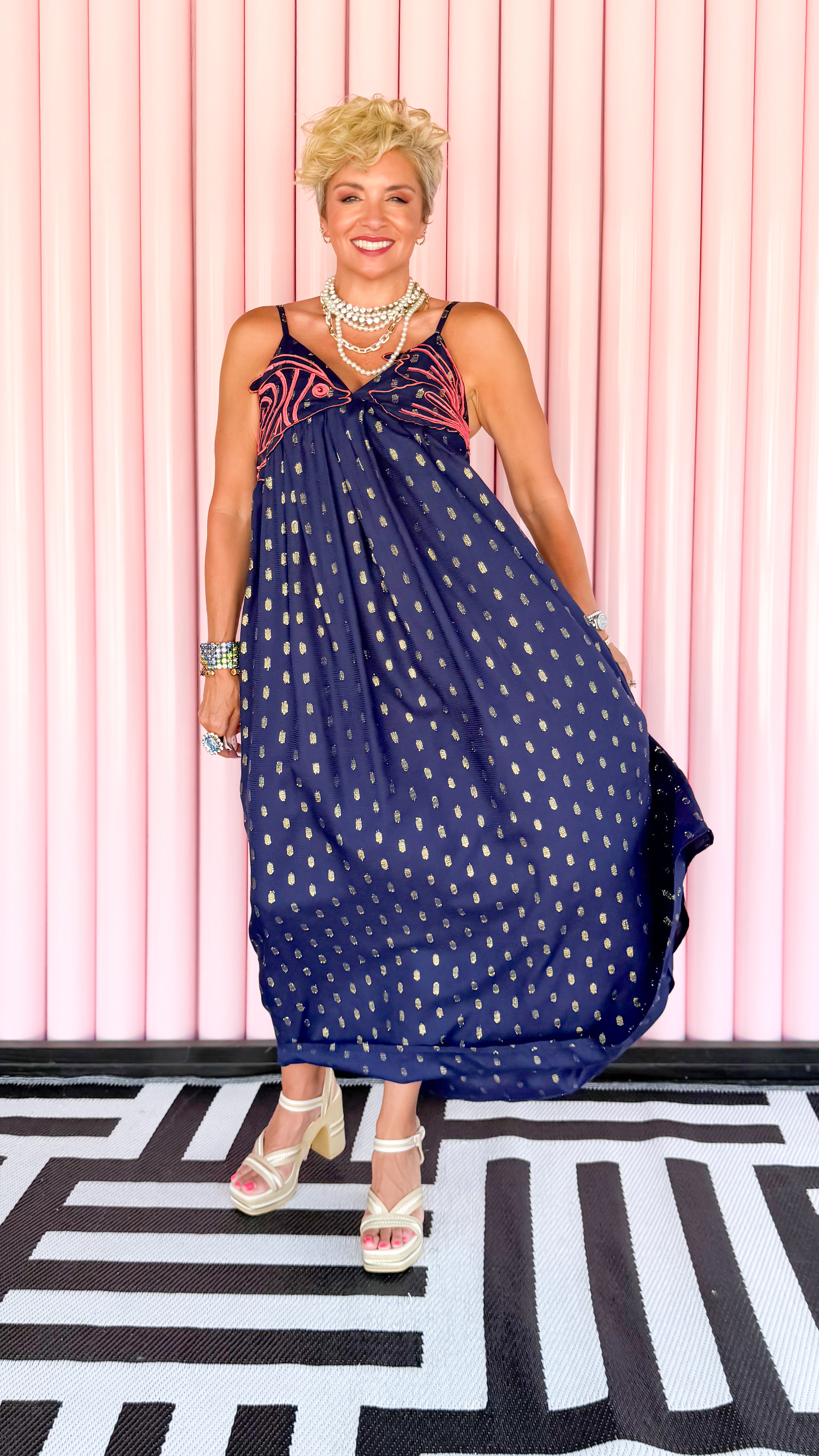Bowfin Fish Embellished Dress