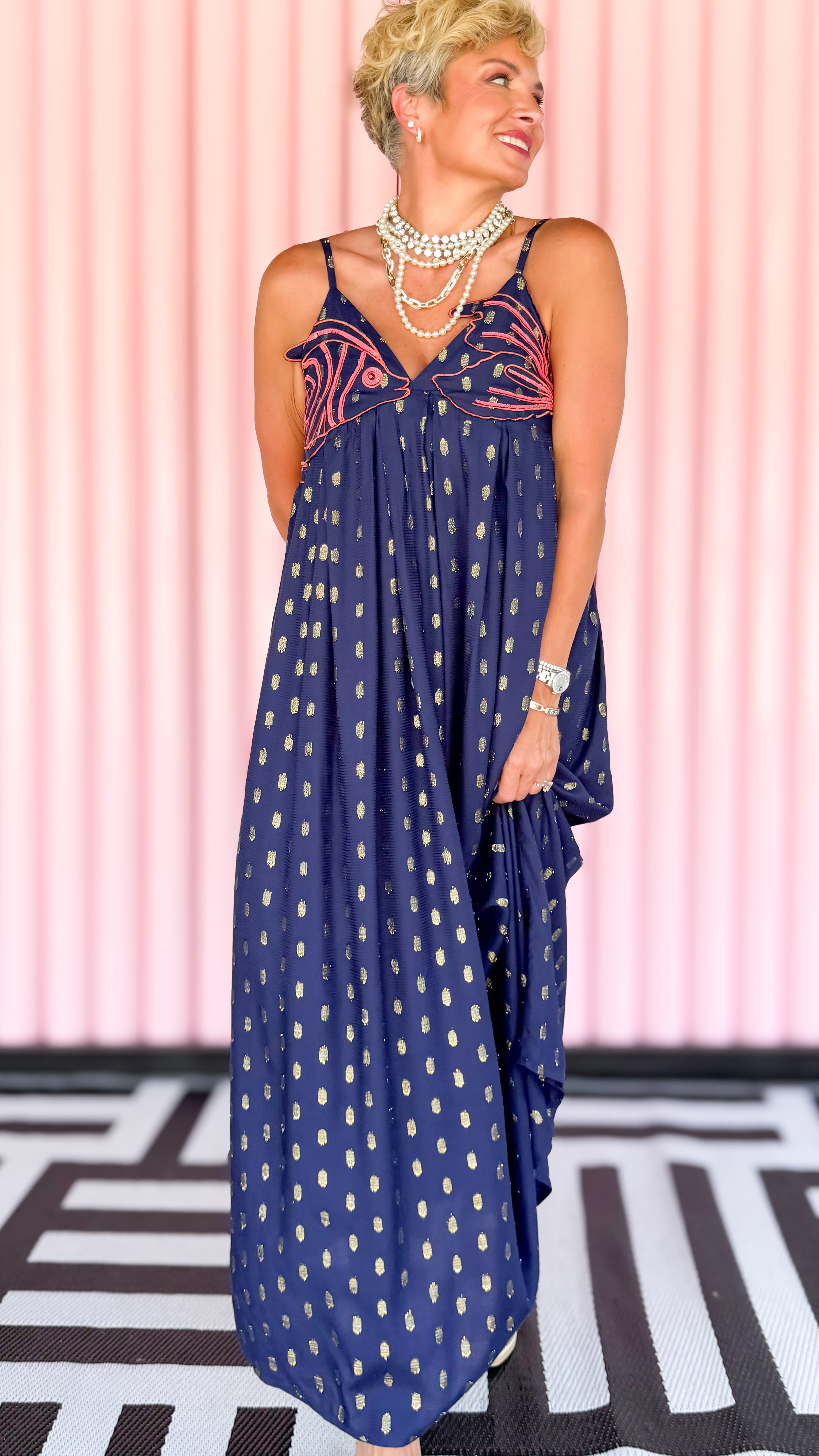 Bowfin Fish Embellished Dress