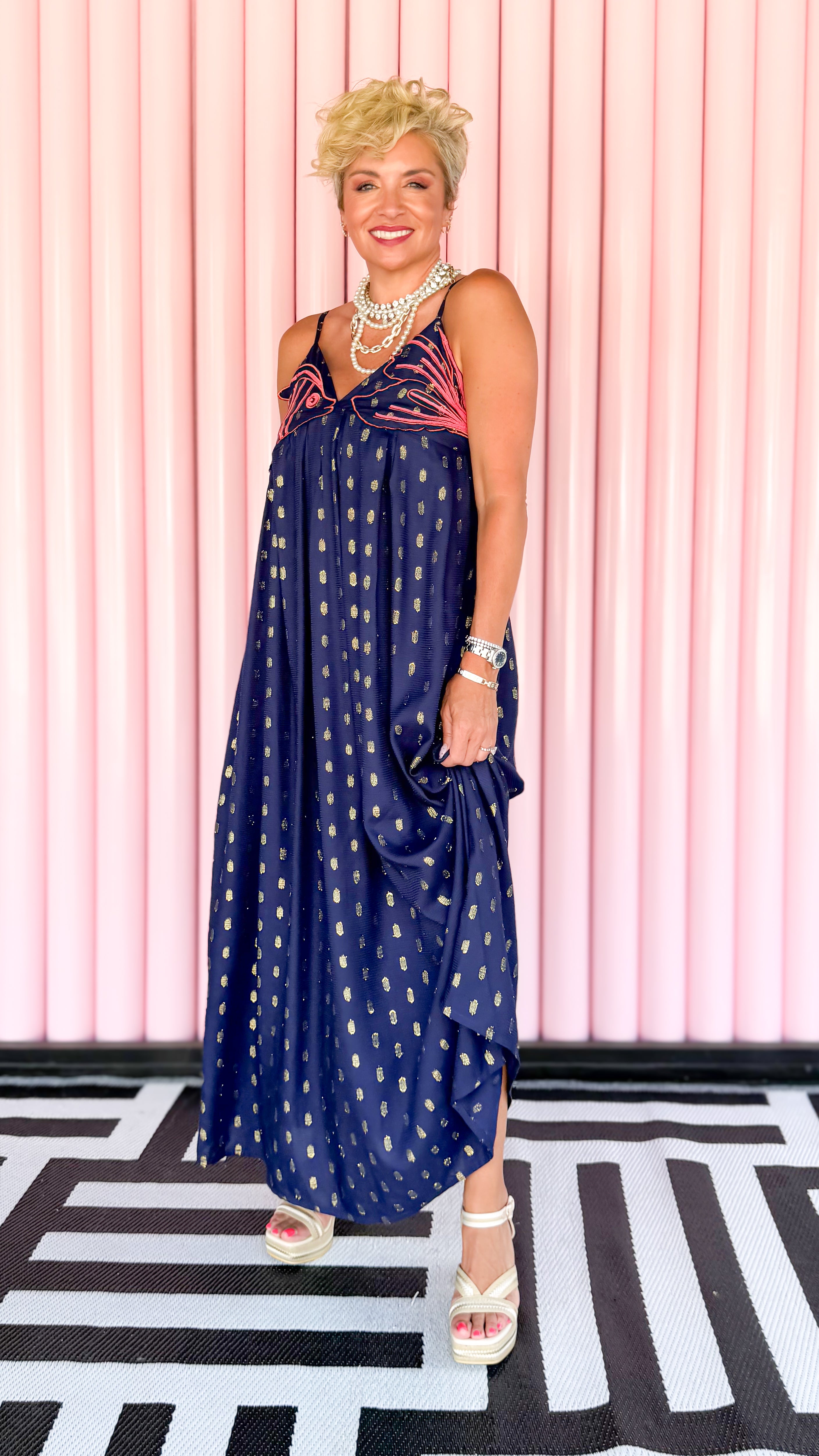 Bowfin Fish Embellished Dress