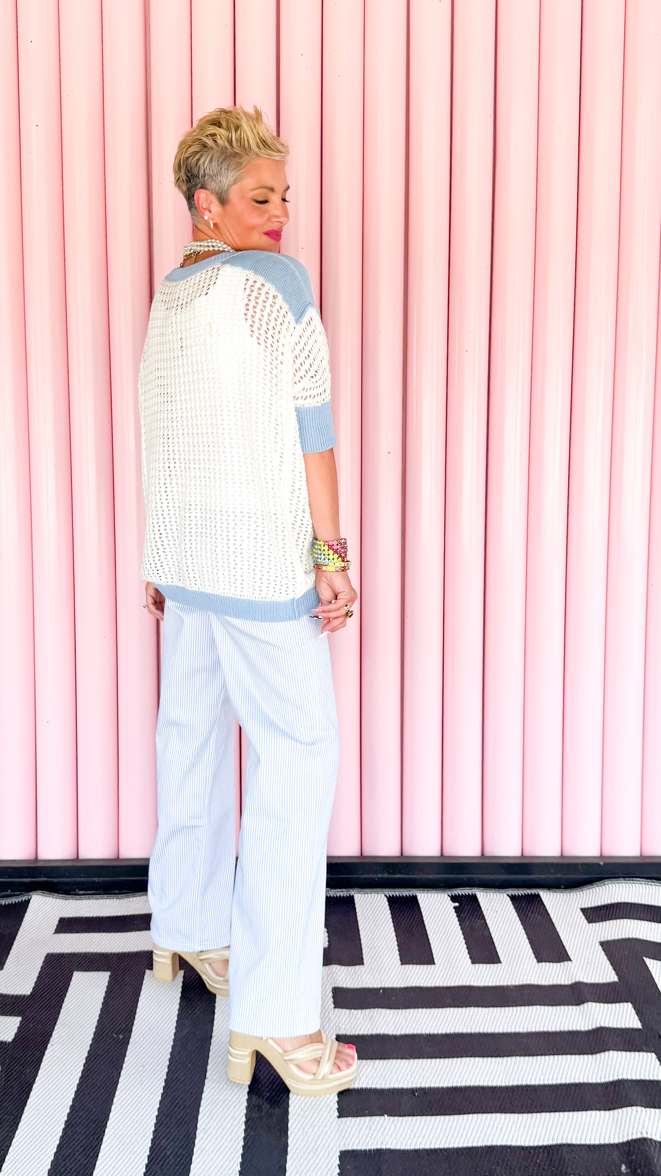 Taylor Skyway Stripe Jeans