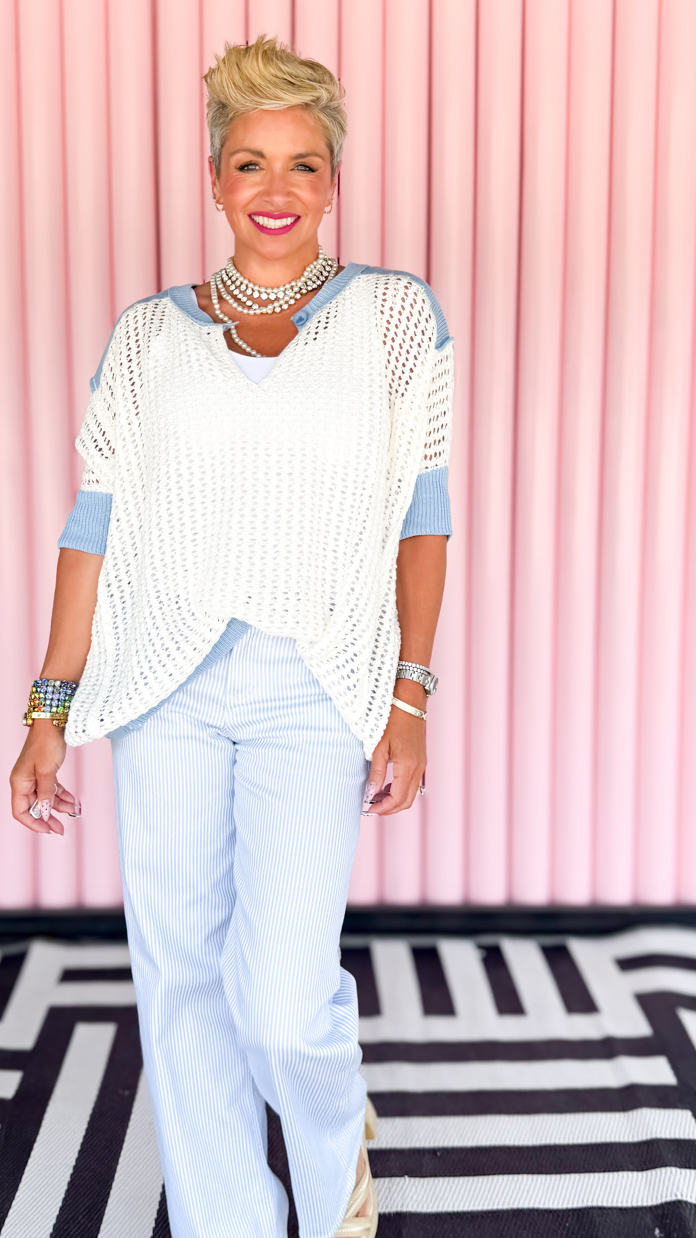 Summer Crochet Sweater