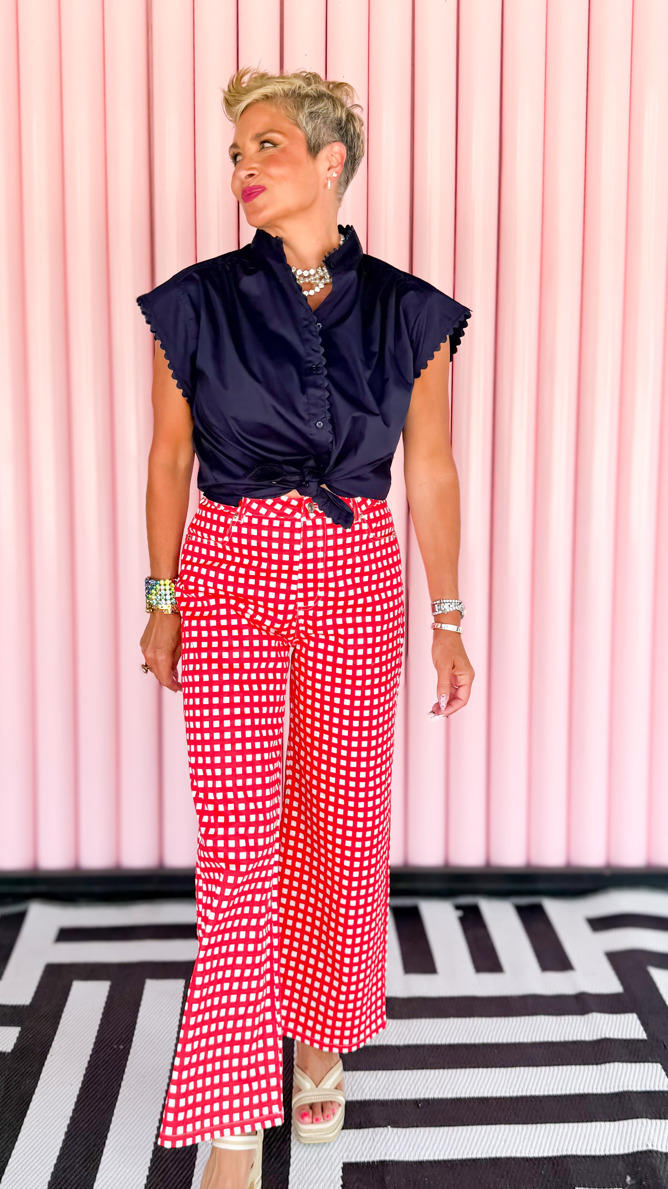 Georgina Pants/Red
