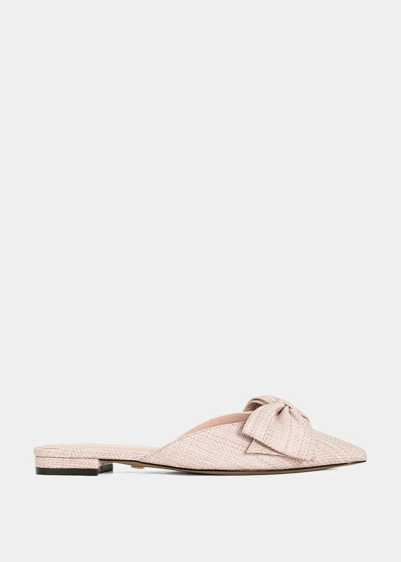Dorothy Woven Mule/Pink