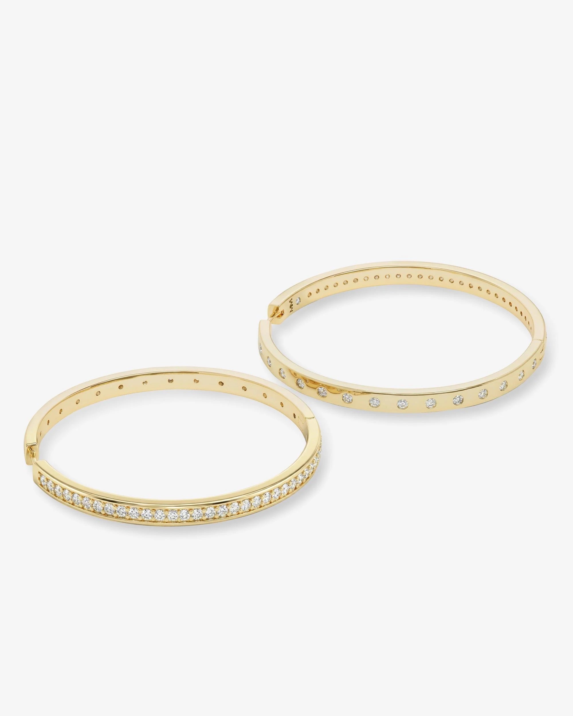 Ashley Infinity Reversible Hoops 2"