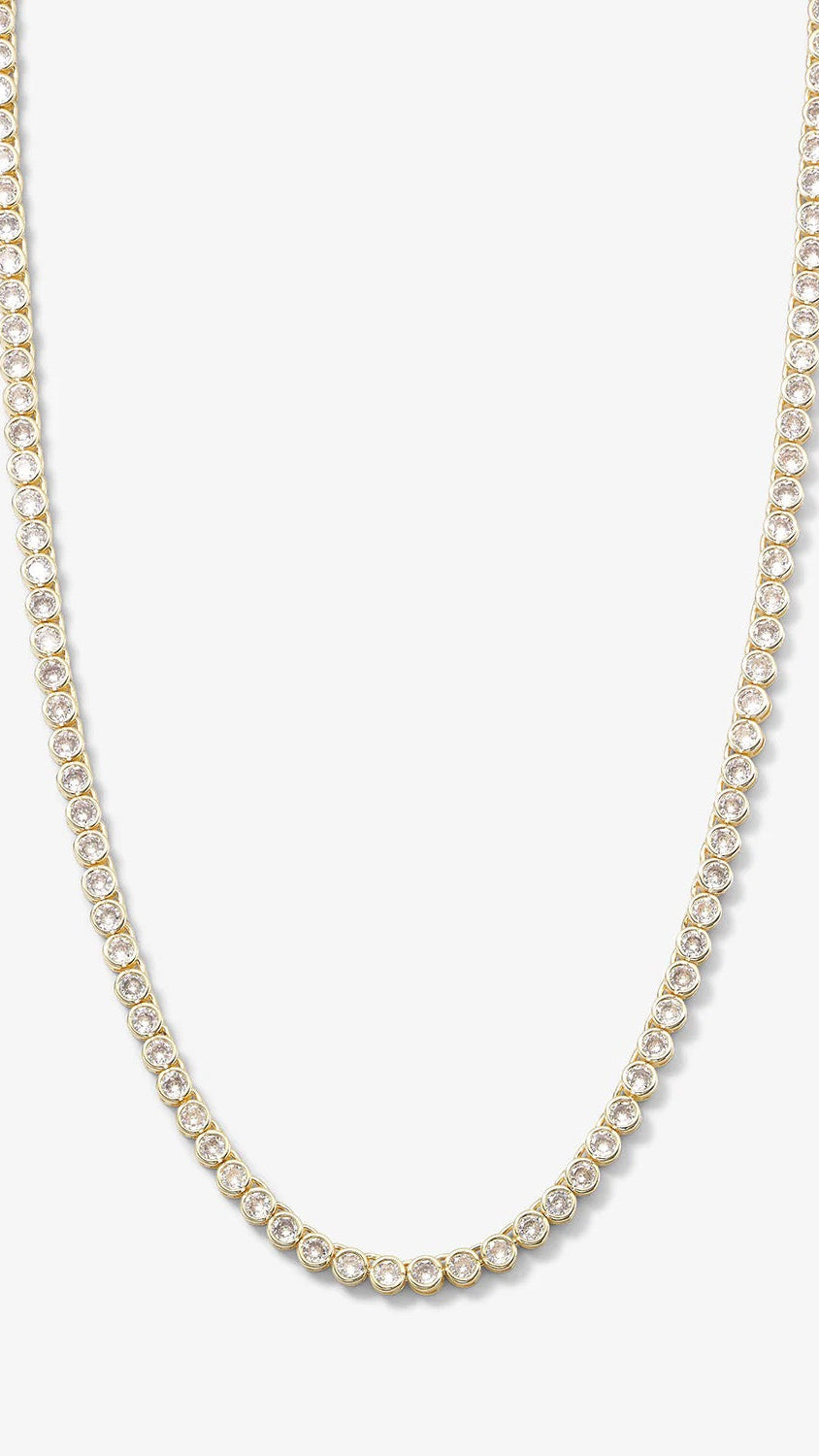 Baroness Tennis Necklace 15"