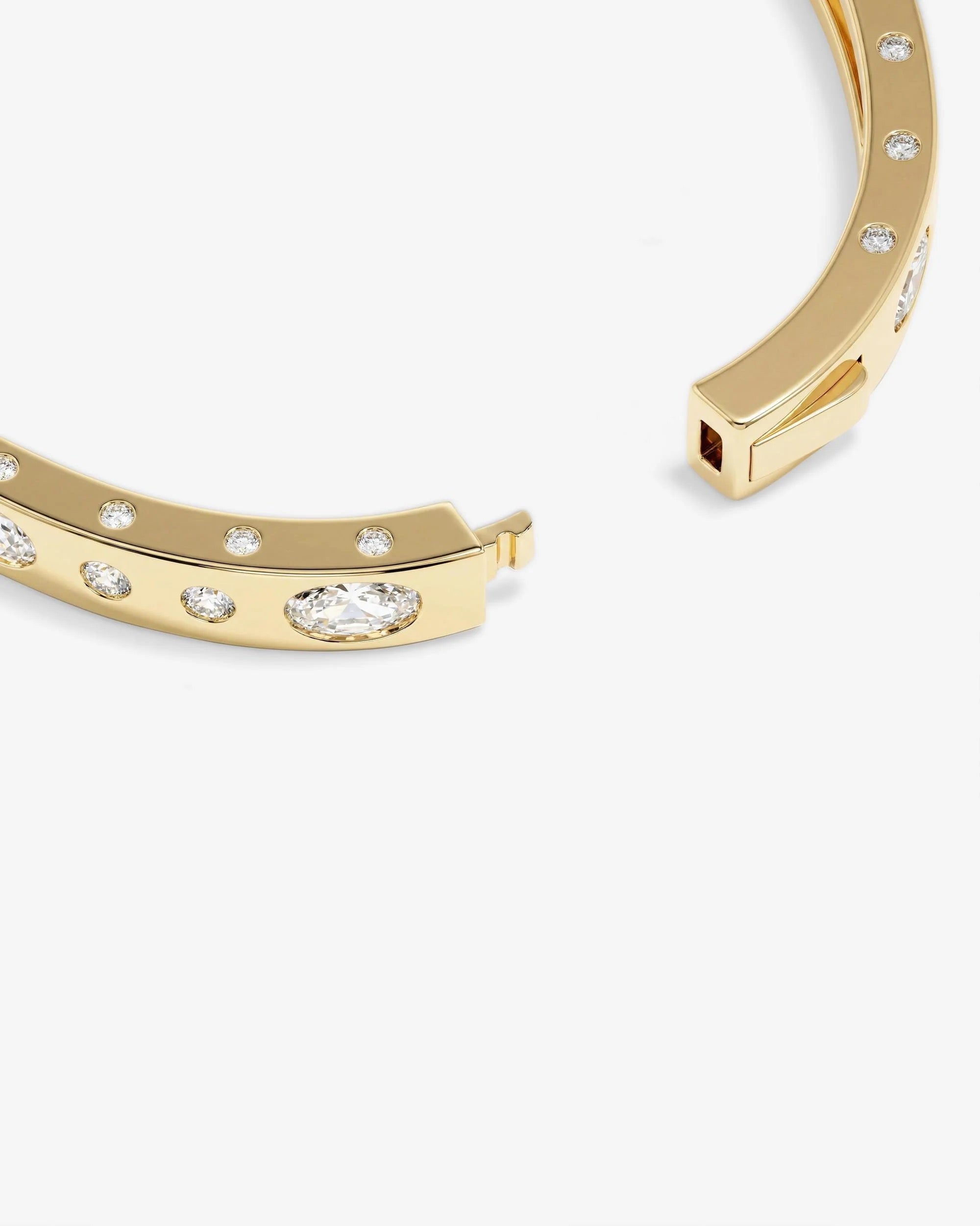 Ashley Sunset Lock Cuff 6mm - The BLVD