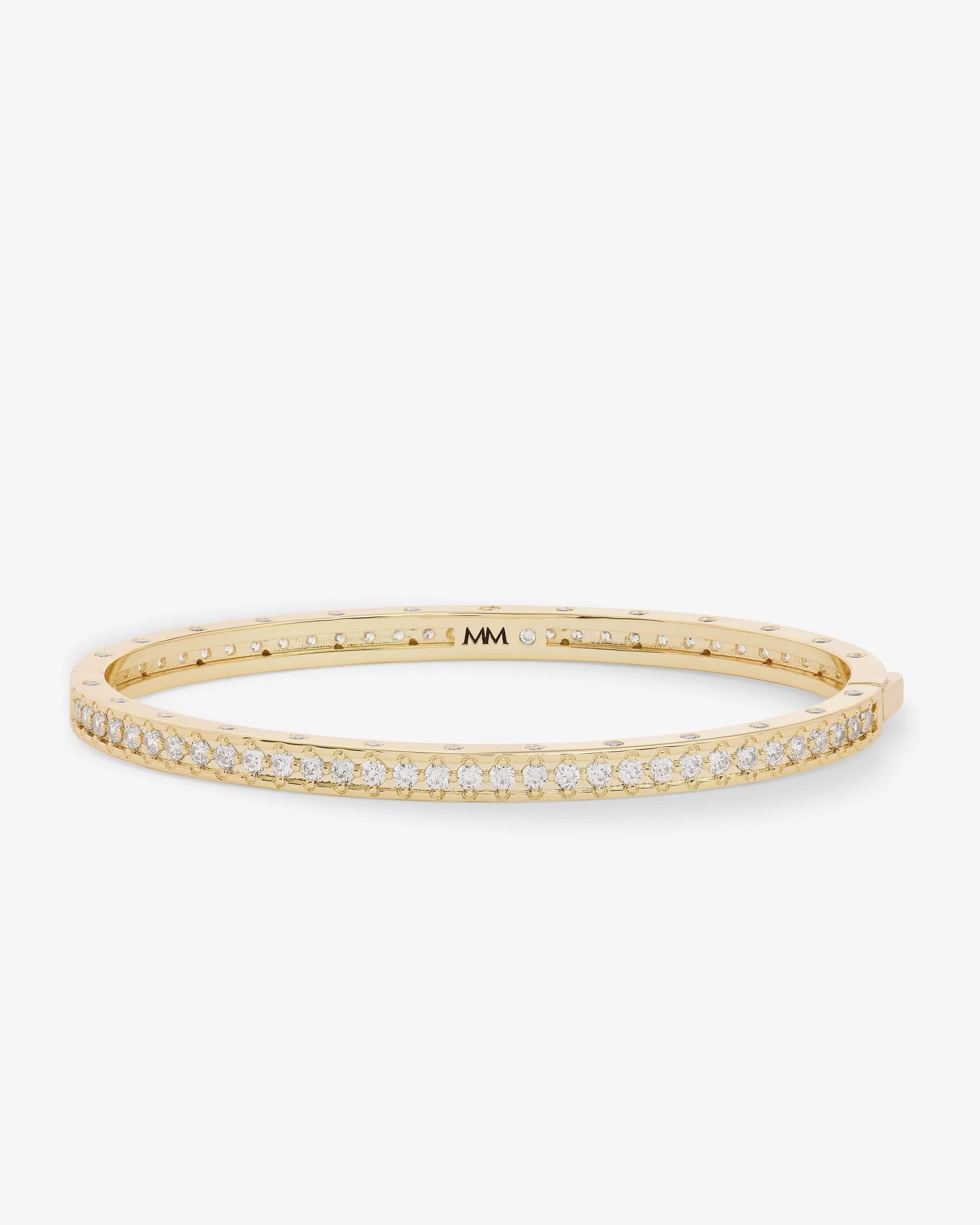 Ashley Pavé Cuff 4mm - The BLVD