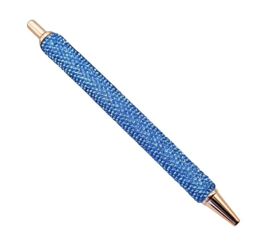 Color Rhinestone  Click Pen