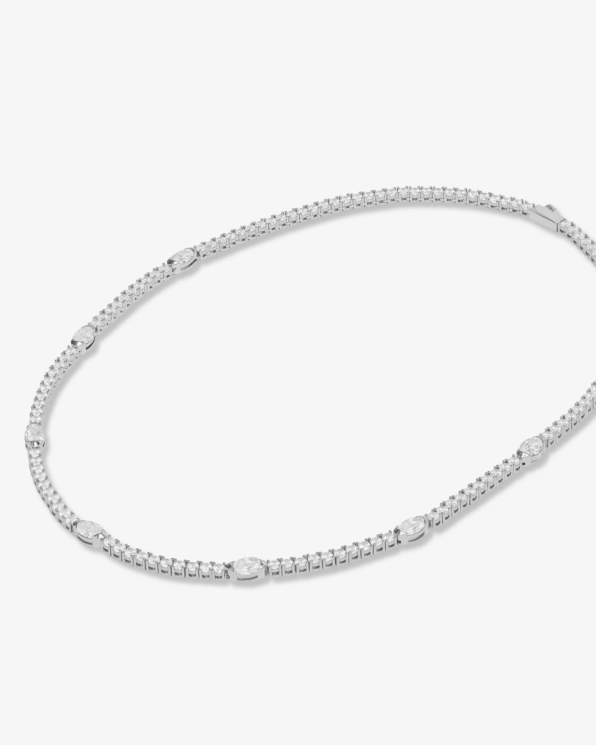 The Maven Tennis Necklace 16" - The BLVD