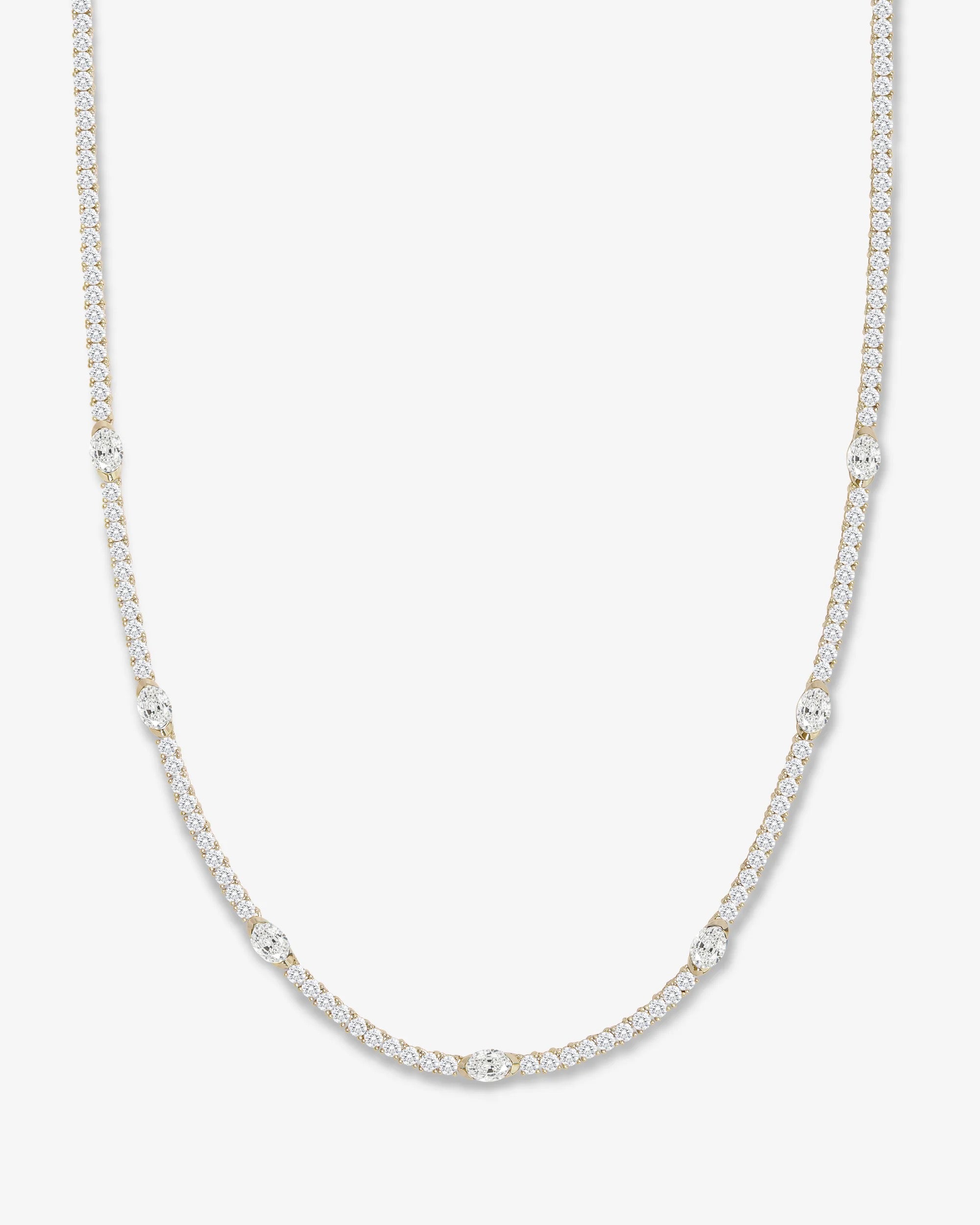 The Maven Tennis Necklace 16" - The BLVD