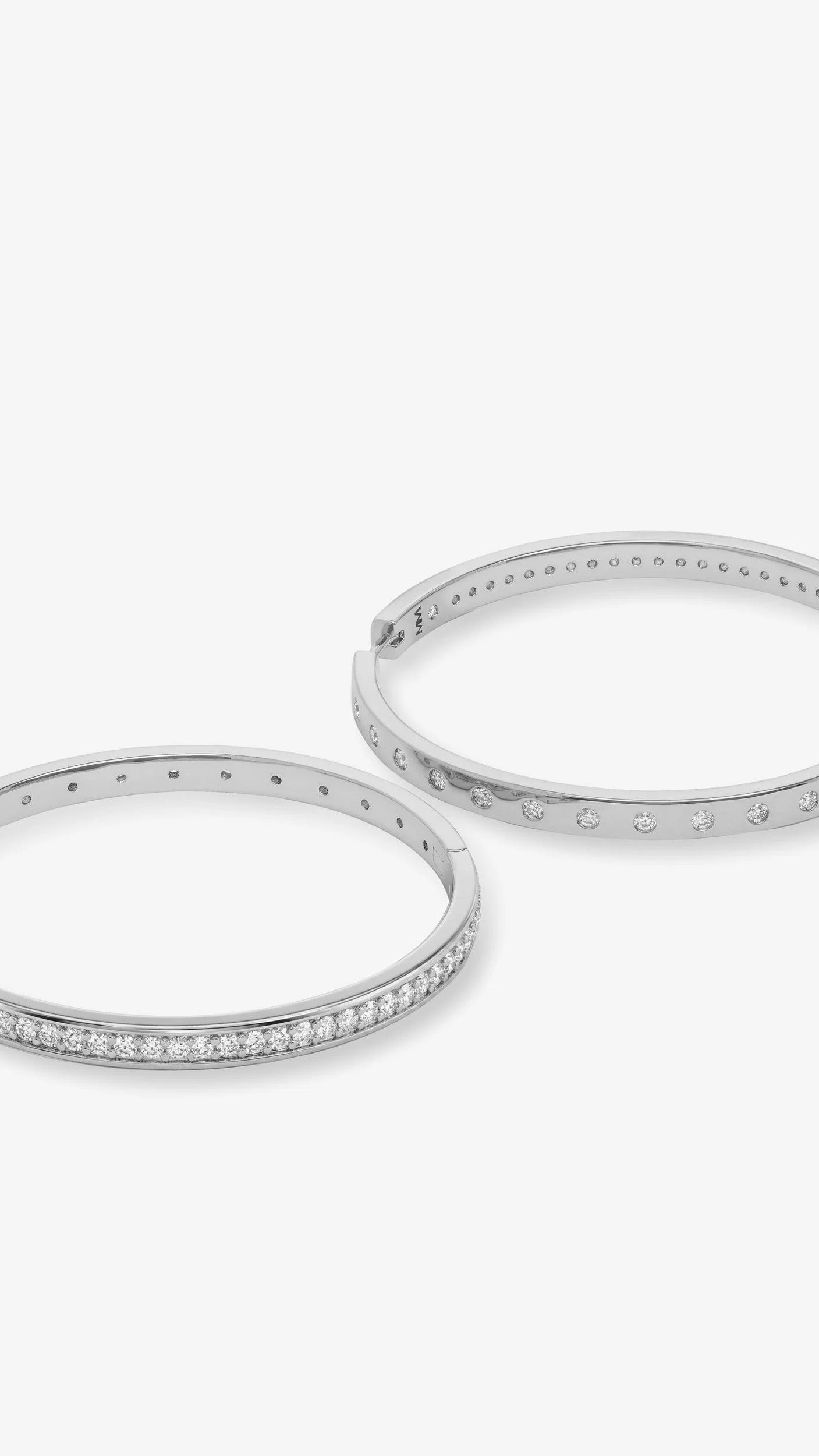 Ashley Infinity Reversible Hoops 2" - The BLVD