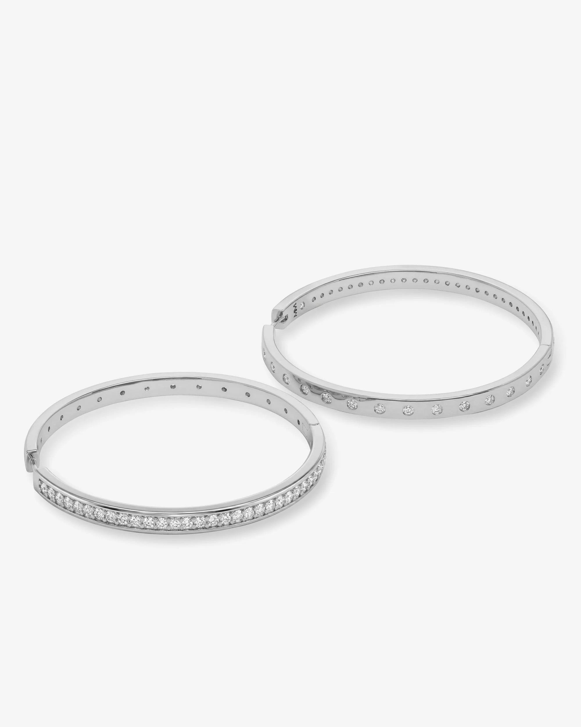 Ashley Infinity Reversible Hoops 2"