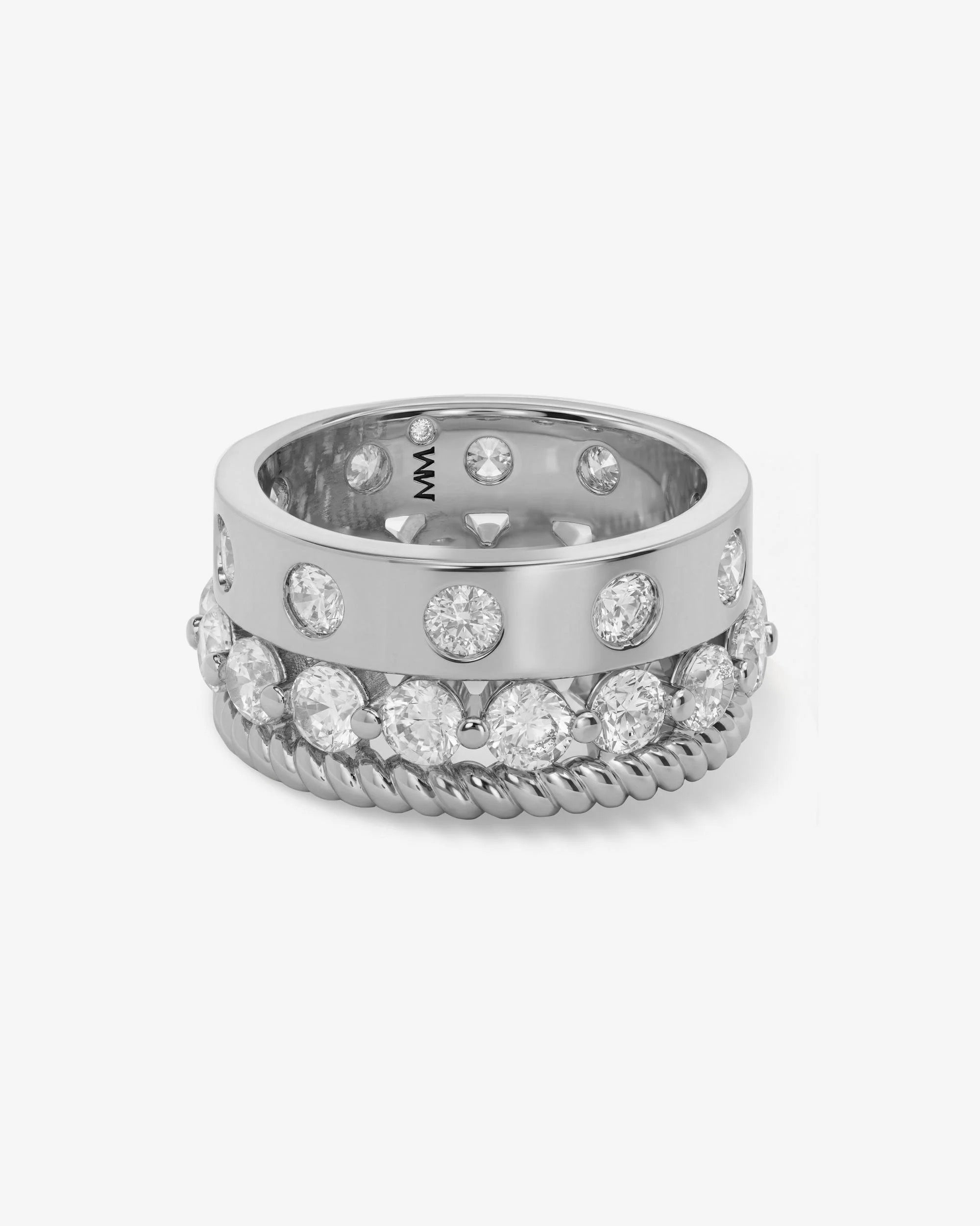 Ashley Venice ring jewelry detail - worn view - BLVD Boutik