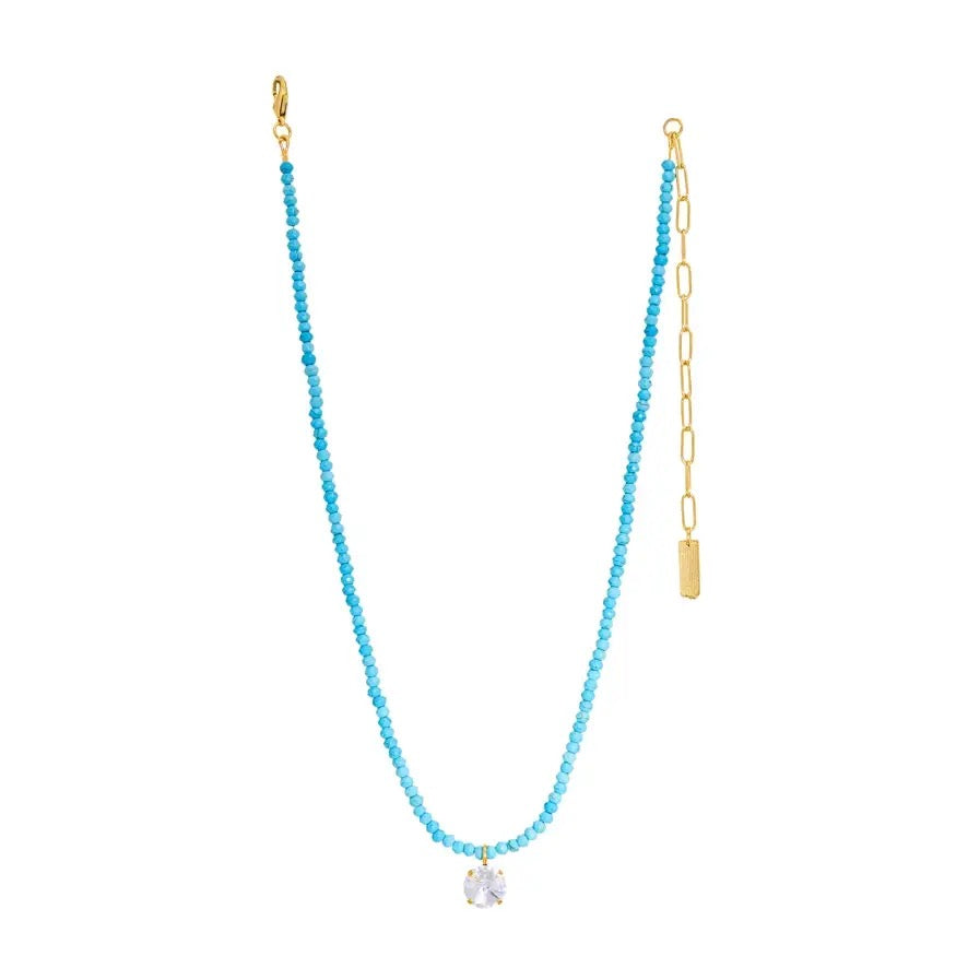 Paige Necklace In Turquoise