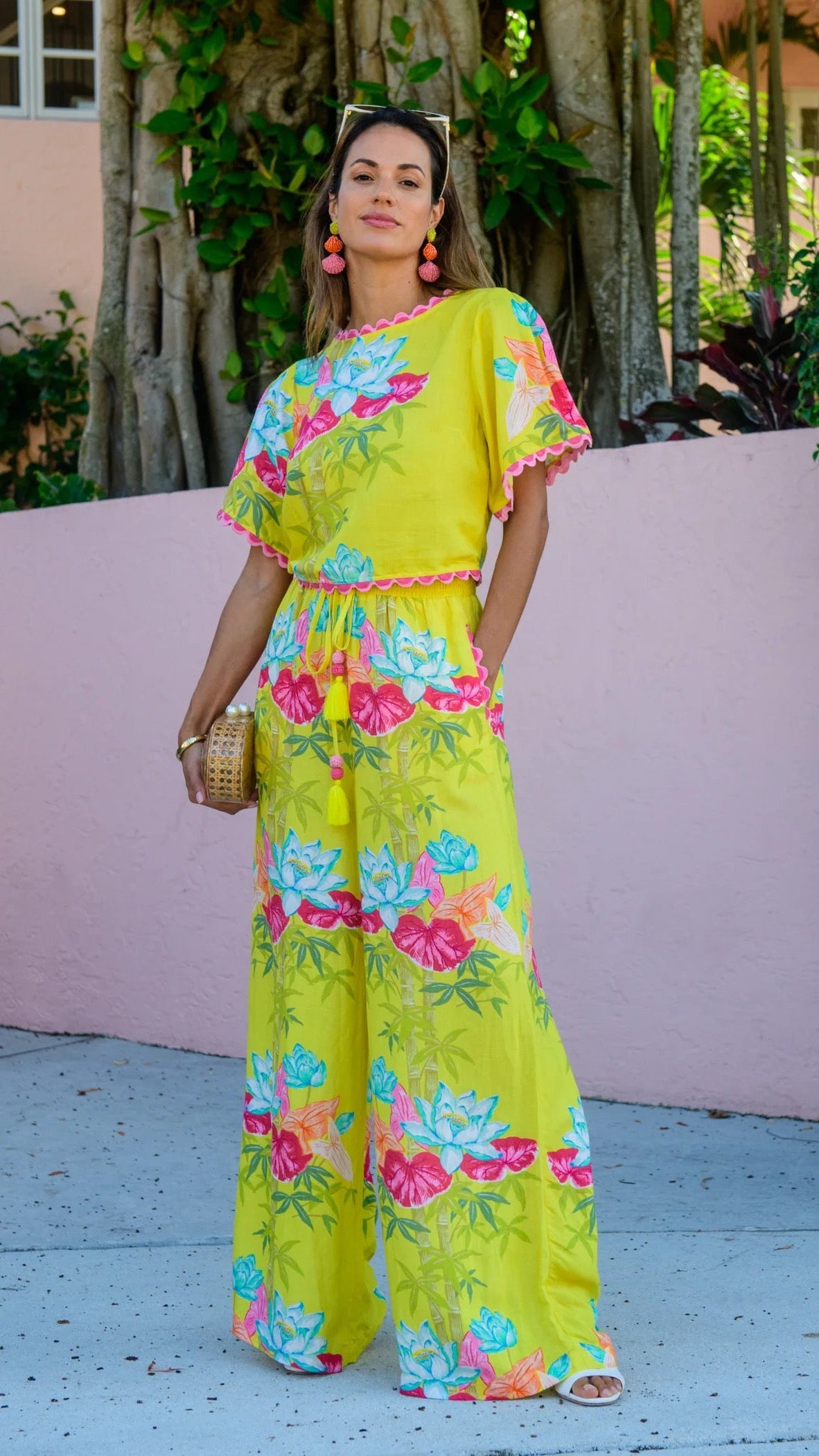 Paloma Top Tropical Bamboo