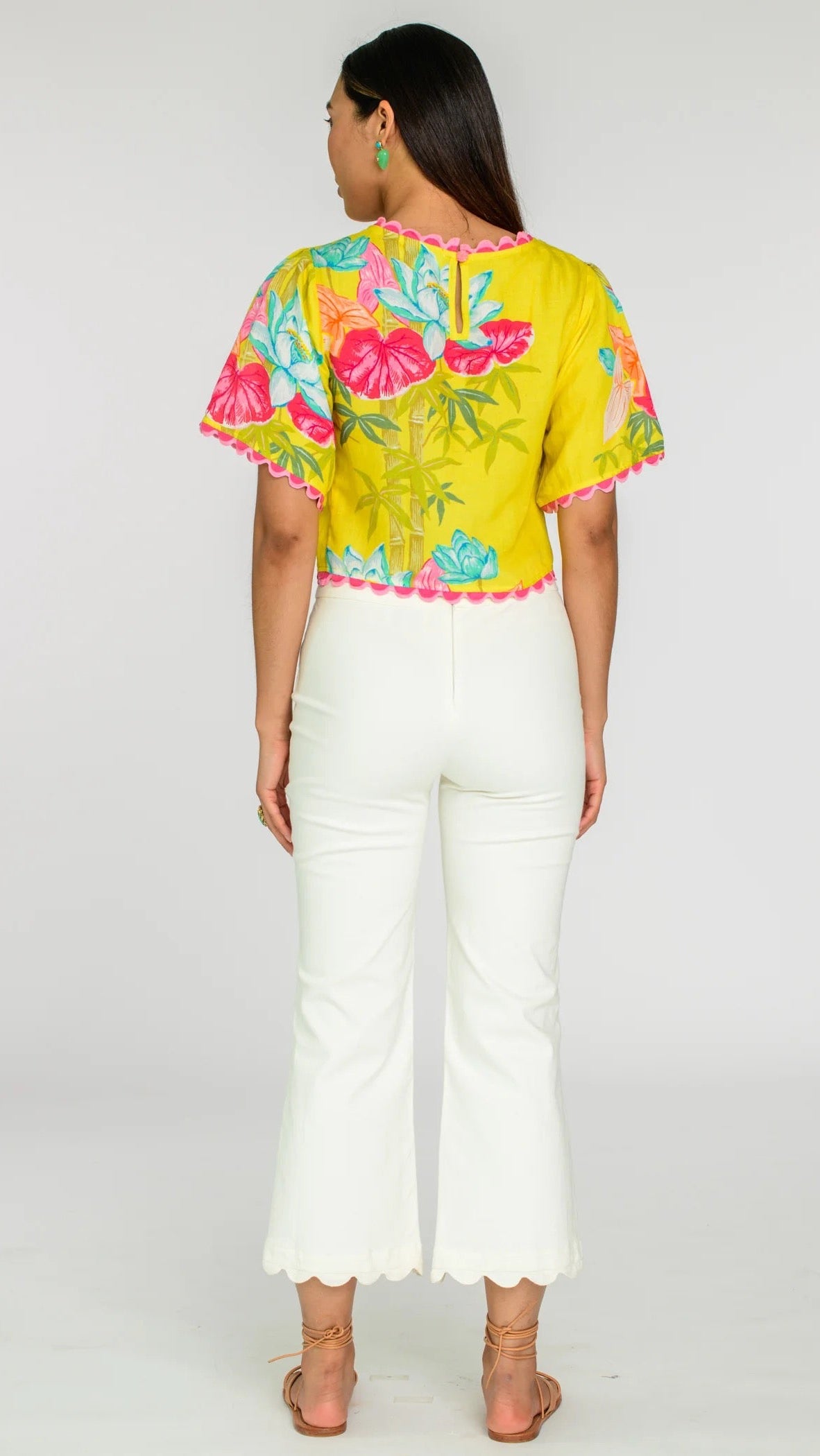 Paloma Top Tropical Bamboo