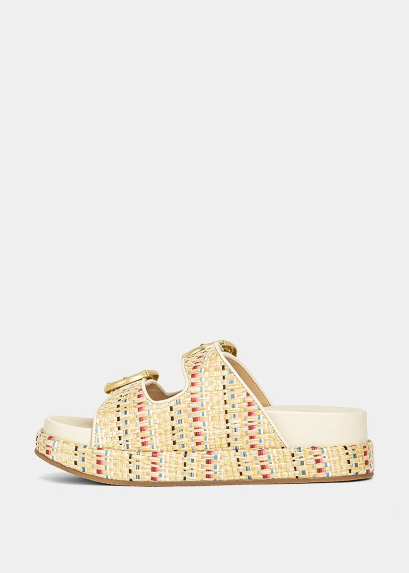 Lori Woven Sandal/Multi - The BLVD