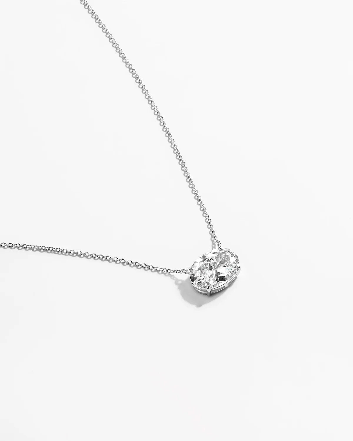 Hello Gorgeous! Oval Solitaire Necklace - The BLVD