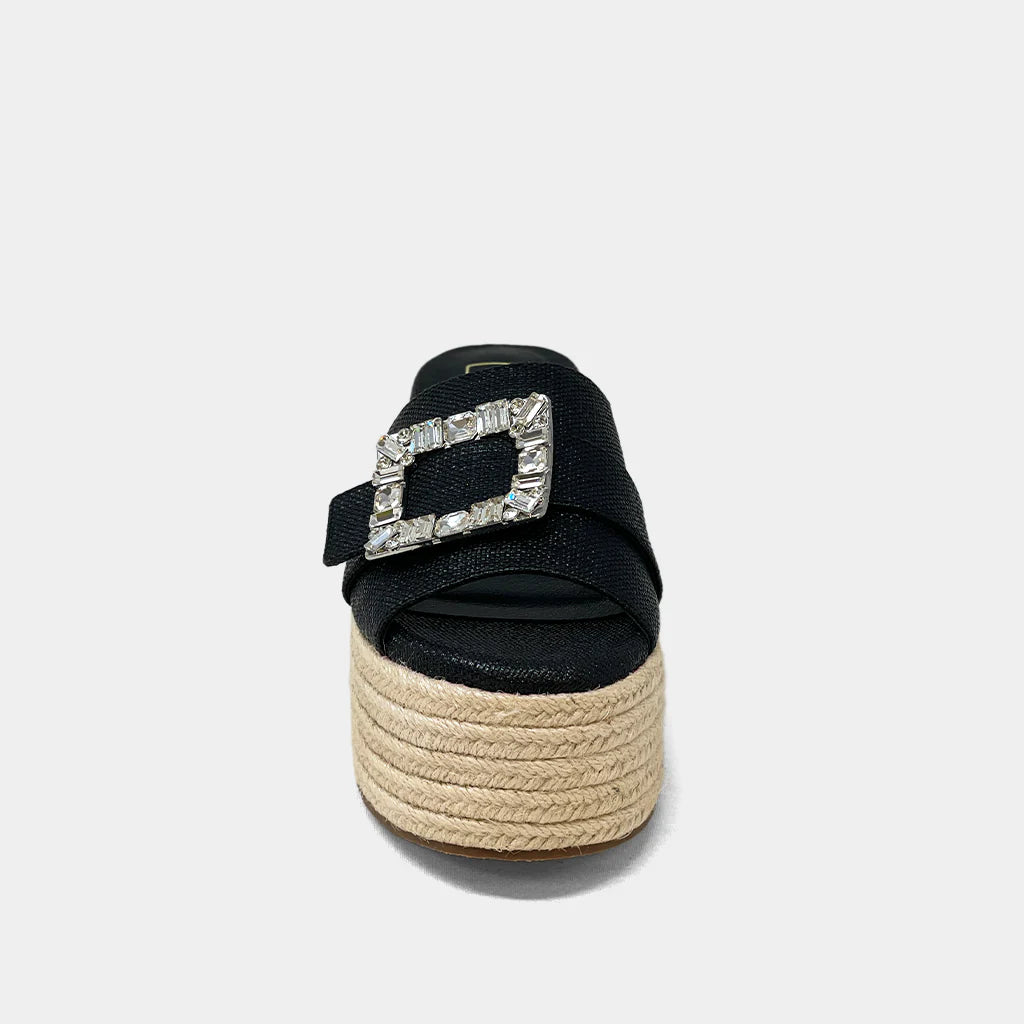 Kelly Shoe w/Jewel/Black