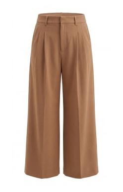 Brooke Wide Leg Trouser/Camel