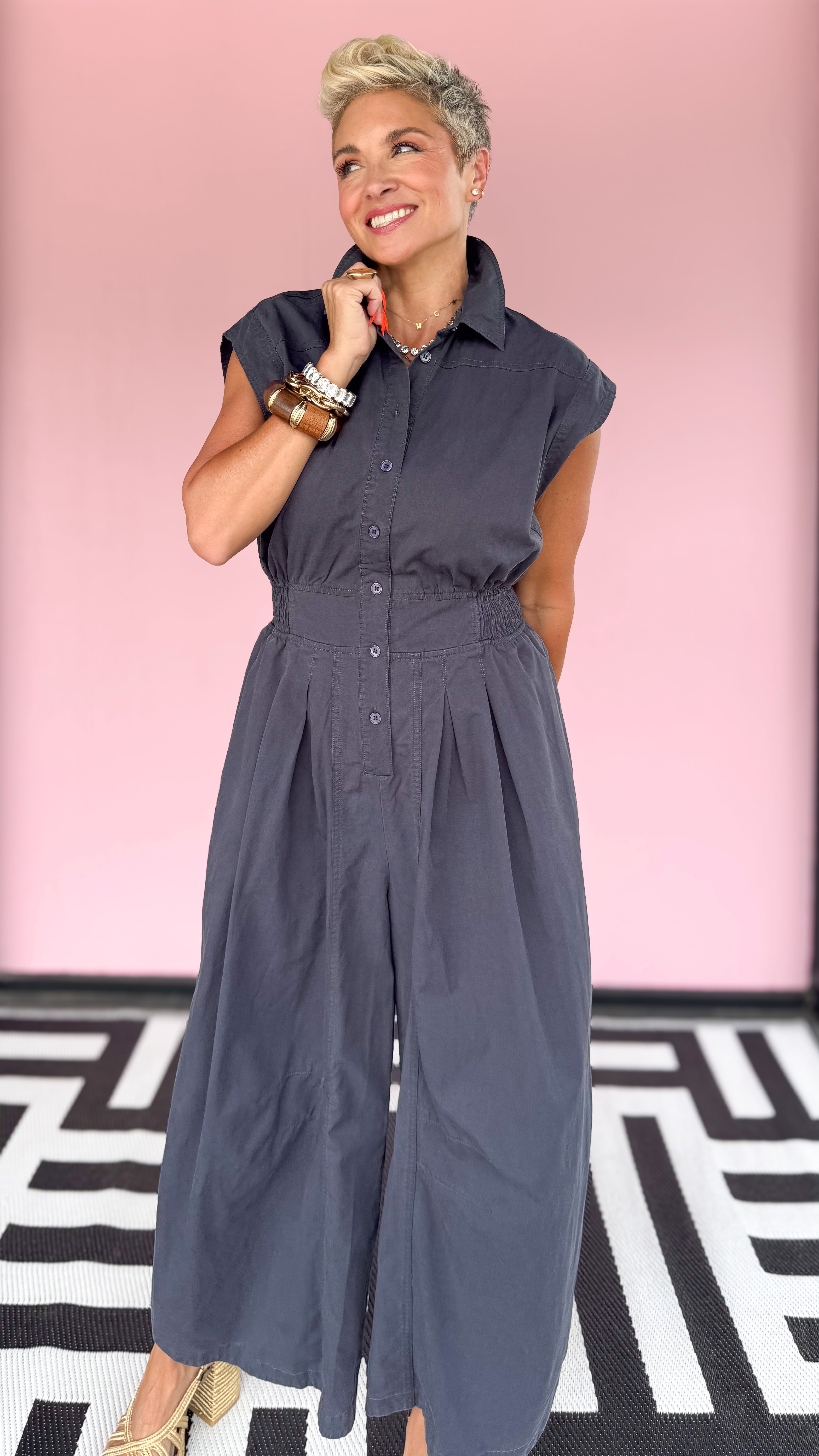 Solid Jumpsuit