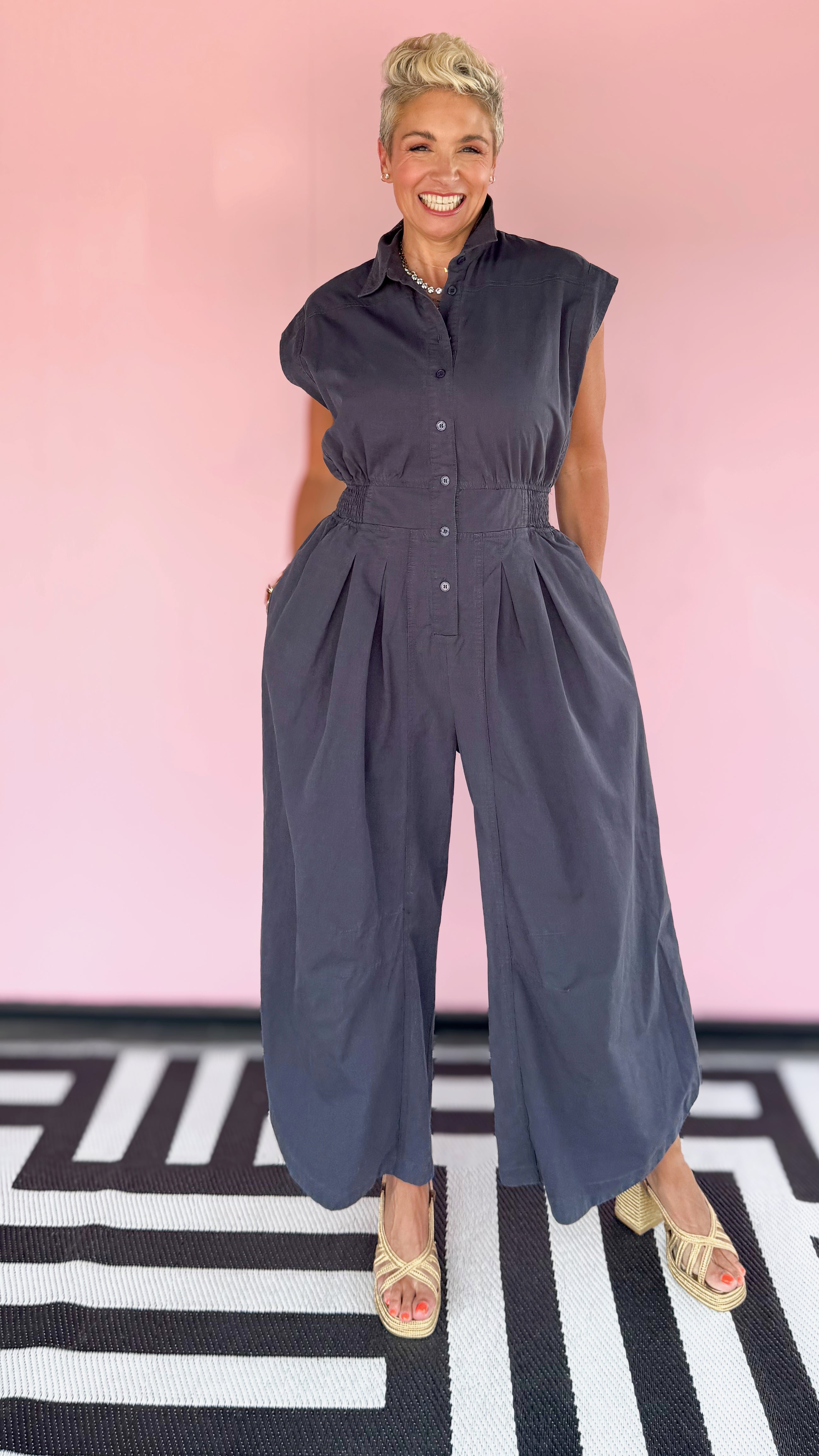 Solid Jumpsuit