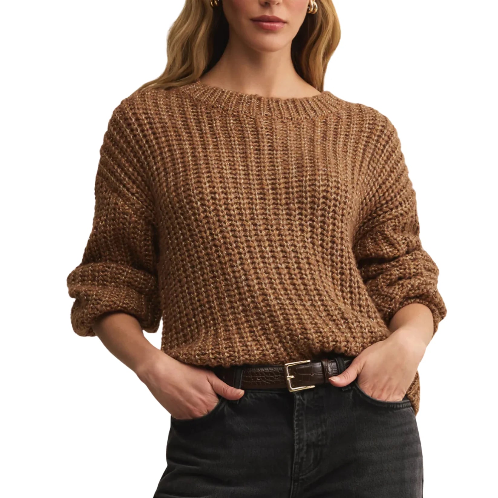 Tiger's Eye Sweater Coconut