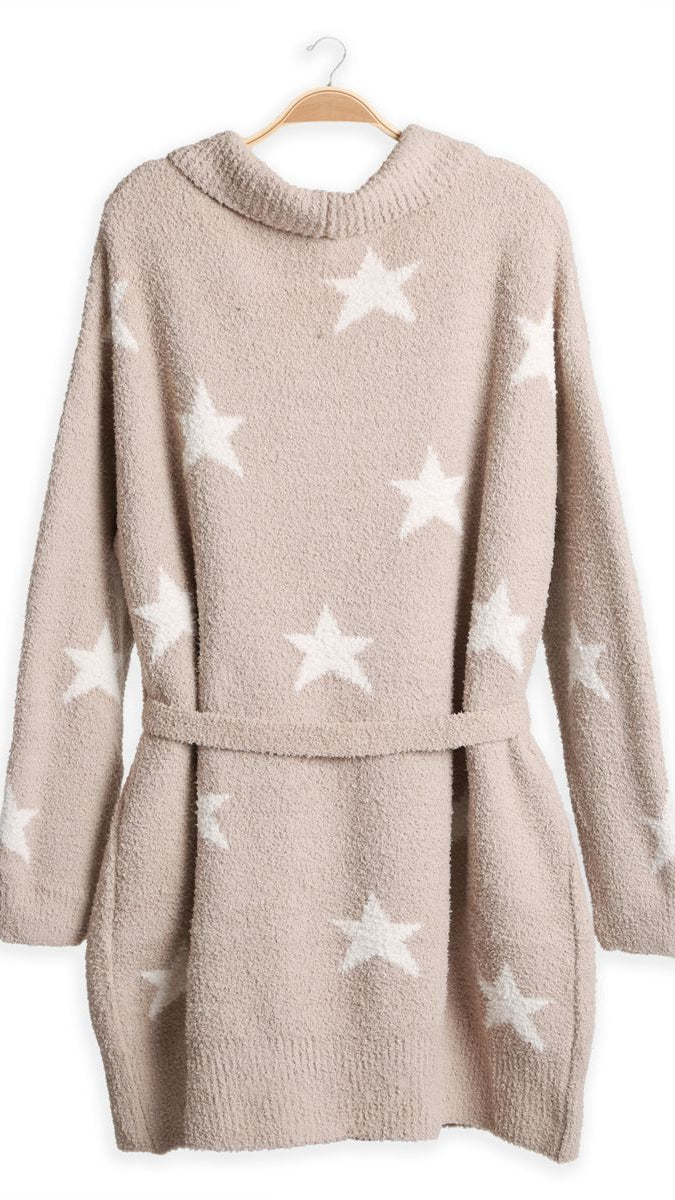 Star Robe w/ pockets & belt