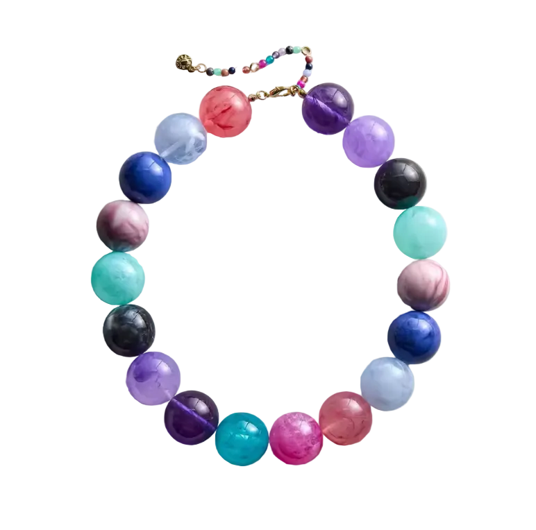 Chunky Multi Ball Necklace