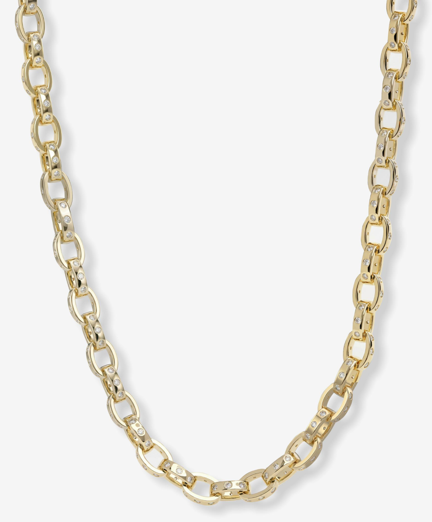 Ashley Chain Link Necklace 9mm 16"