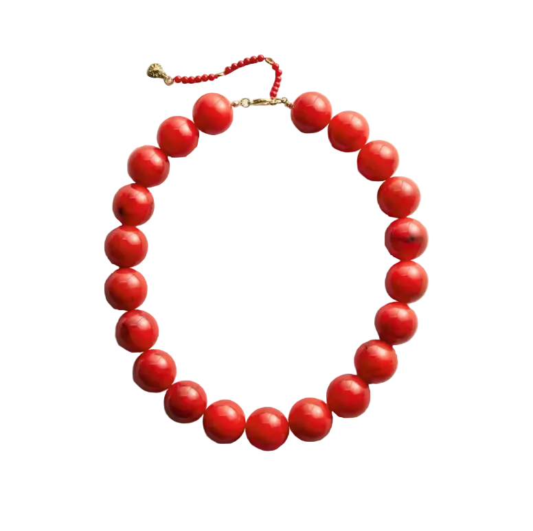 Big Bead Acrylic Necklace
