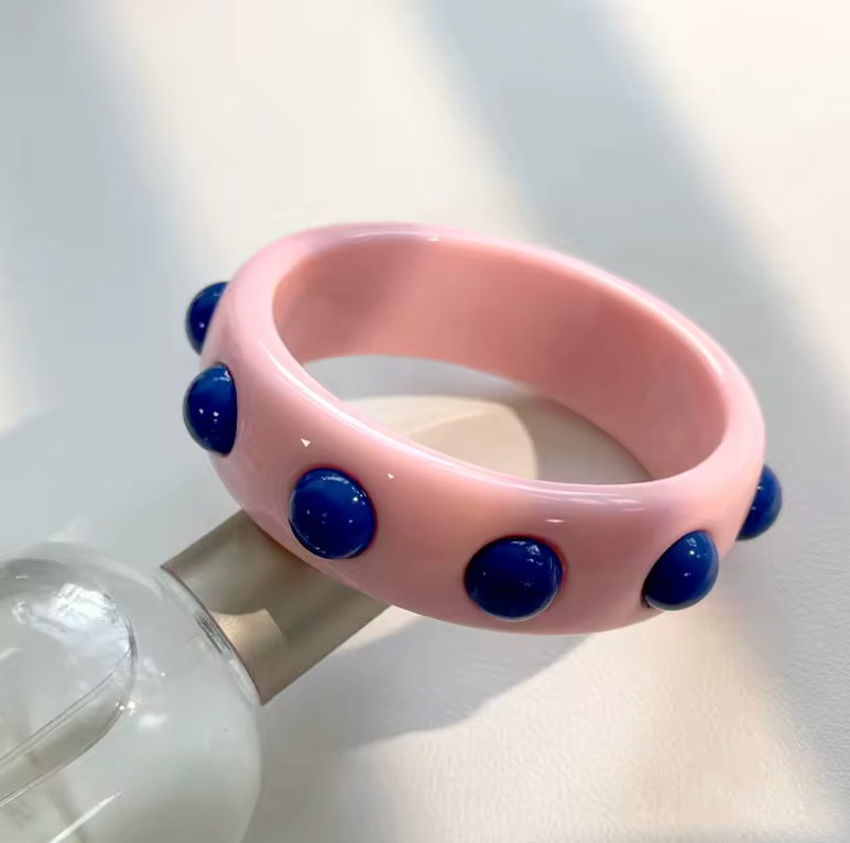 Bubble Dot Resin Bracelets-Size S/M