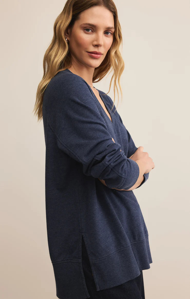 Weekender V Neck Blue Saphire