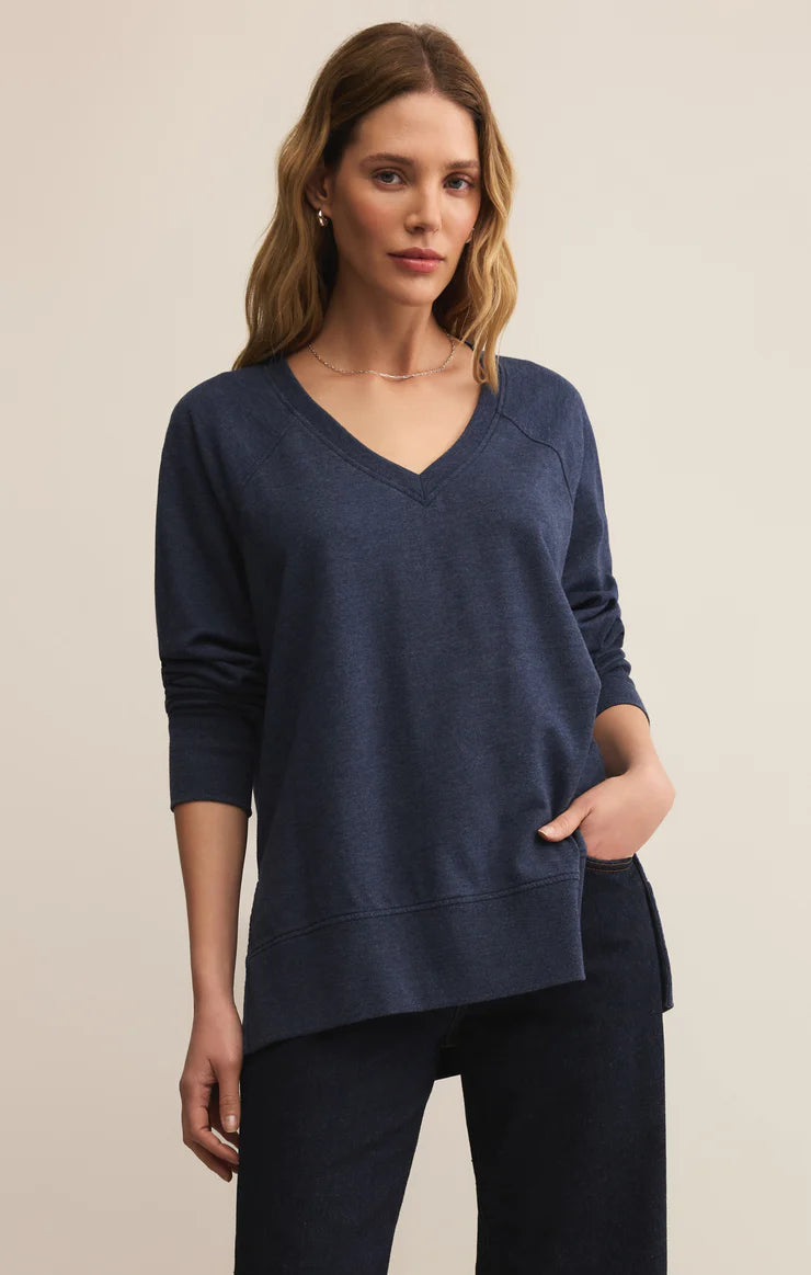 Weekender V Neck Blue Saphire
