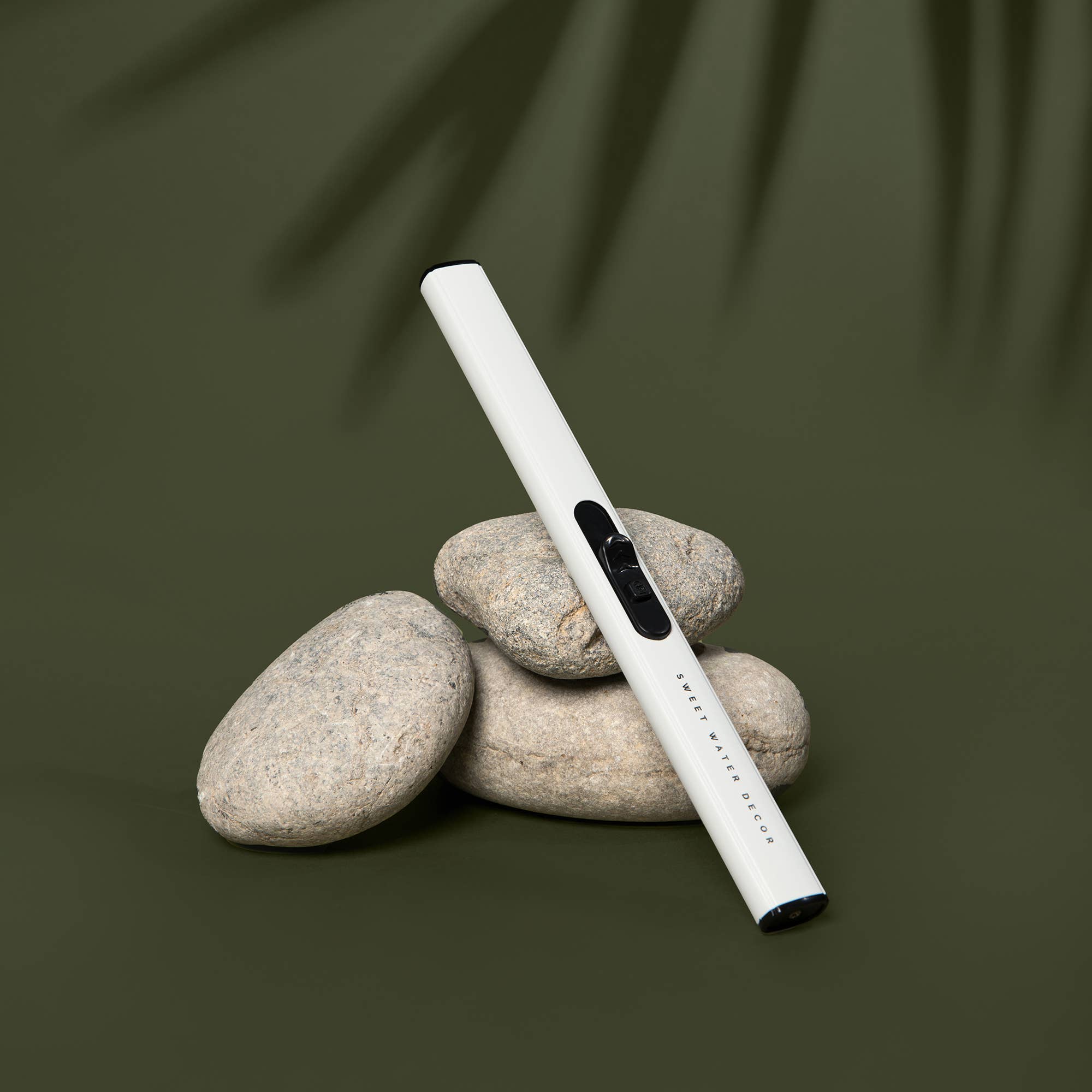 White Rechargeable Electric Lighter - Home Decor & Gifts - The BLVD