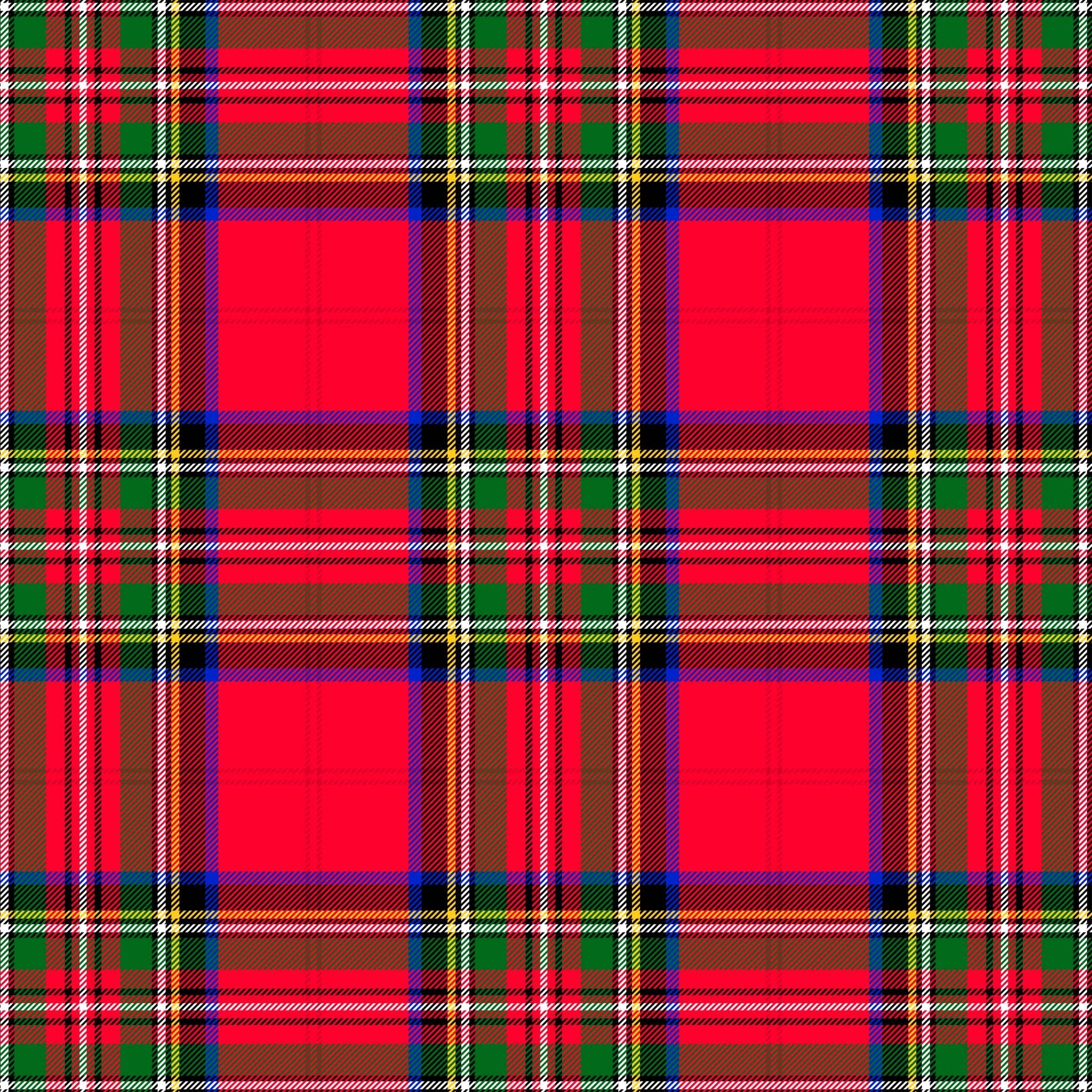 Beau Bottles Red and Green Christmas Tartan - Prosecco Collection