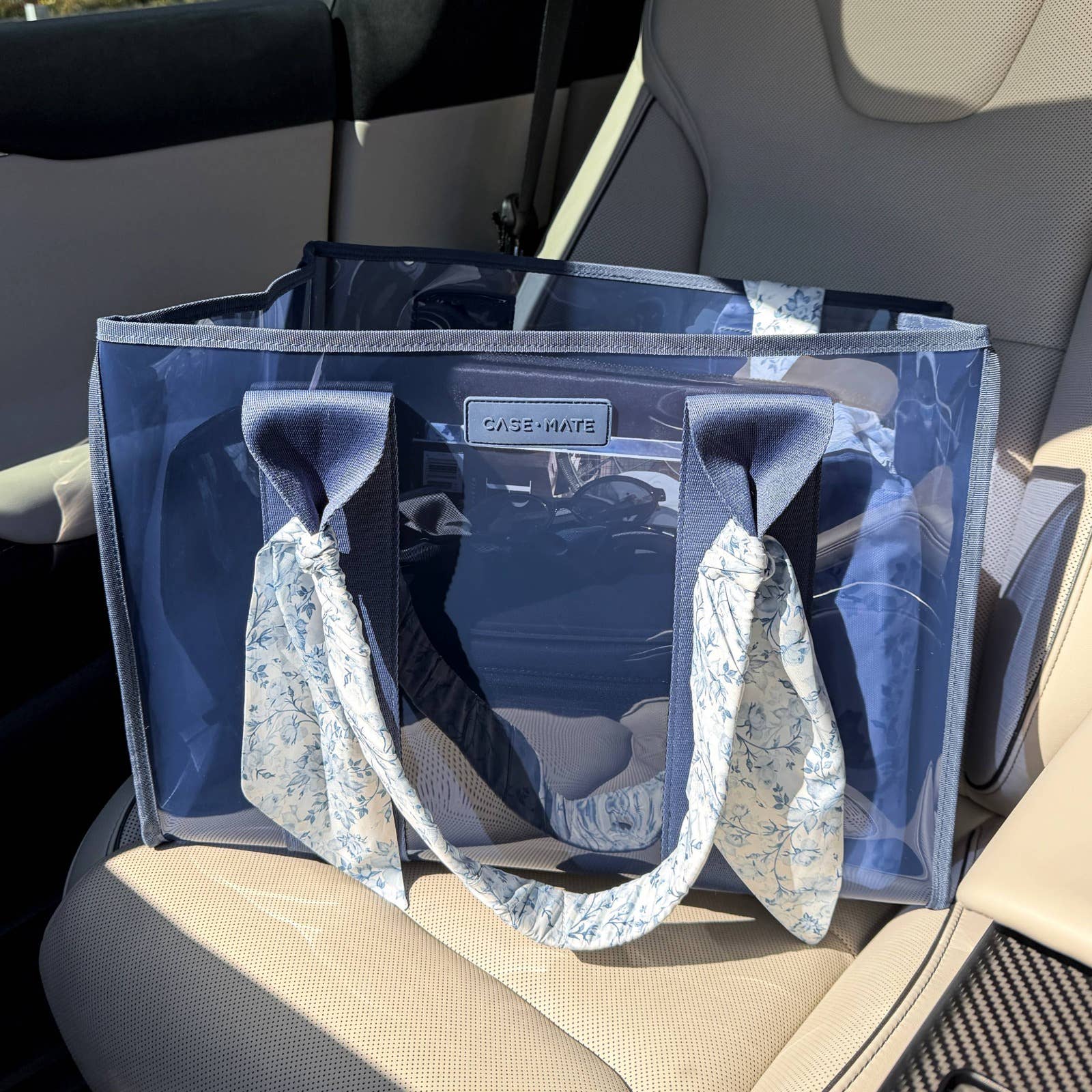 Case-Mate Navy Twilly Jelly Tote Bag