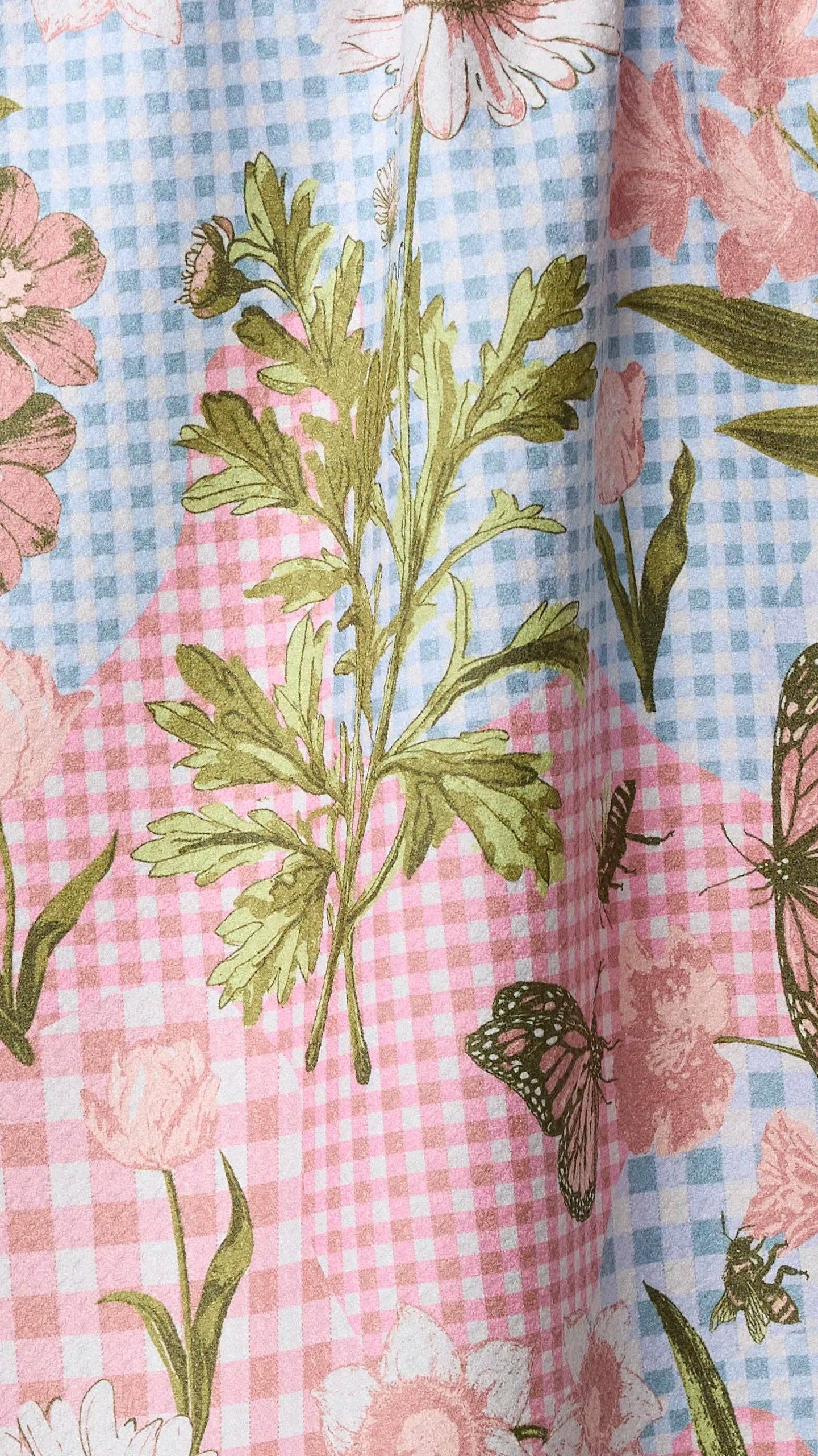 Floral Collage Tea Towel - The BLVD