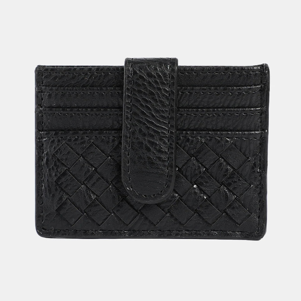 Two-Sided Woven Card Holder