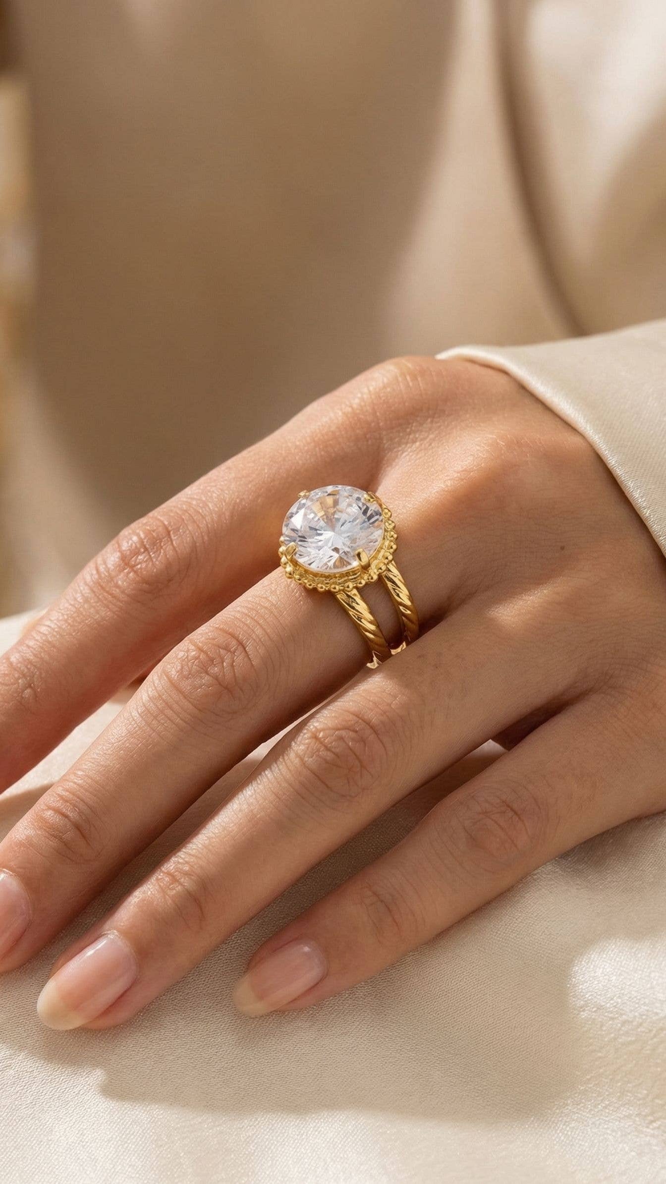 Noor Cocktail Ring