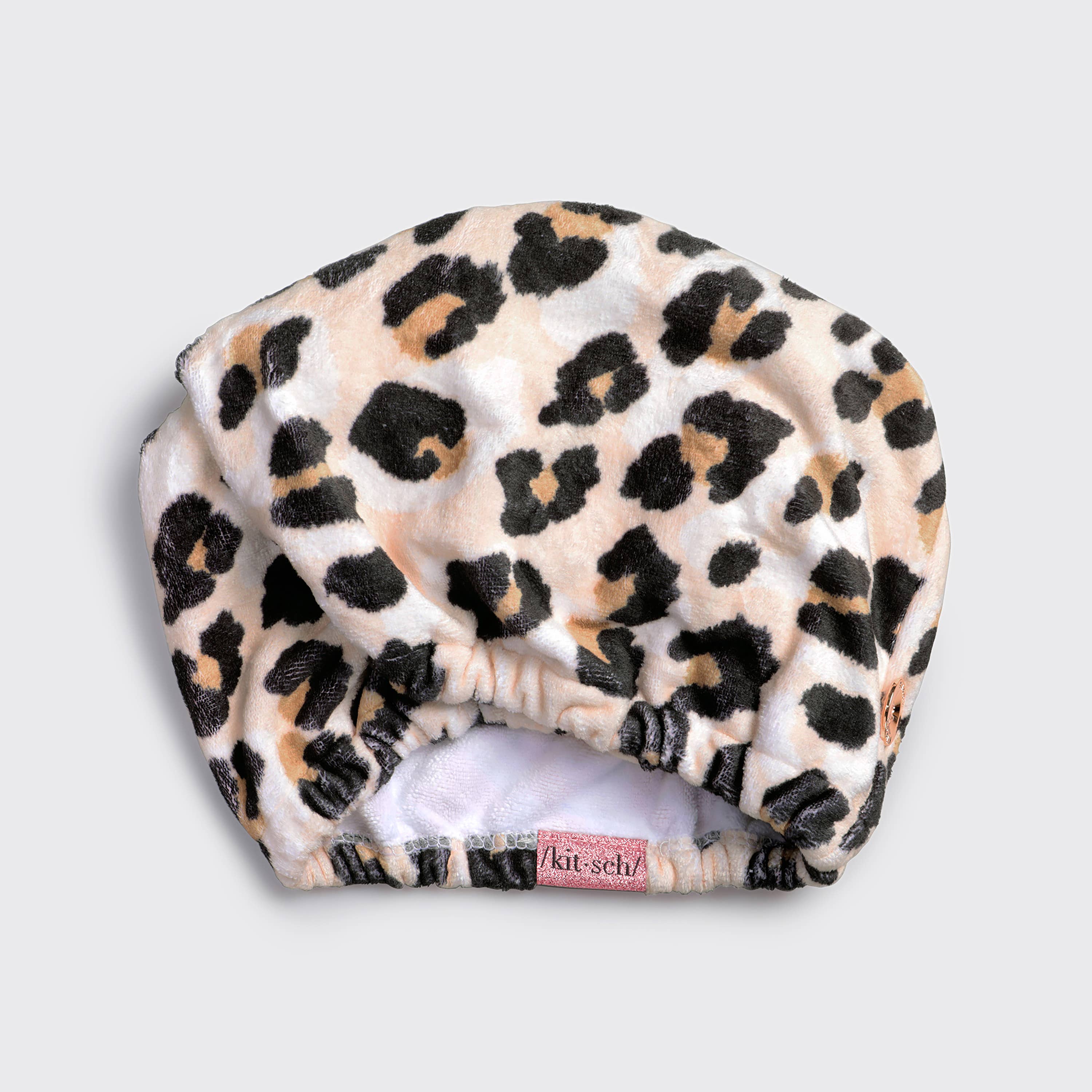 Quick Dry Hair Towel - Leopard - The BLVD