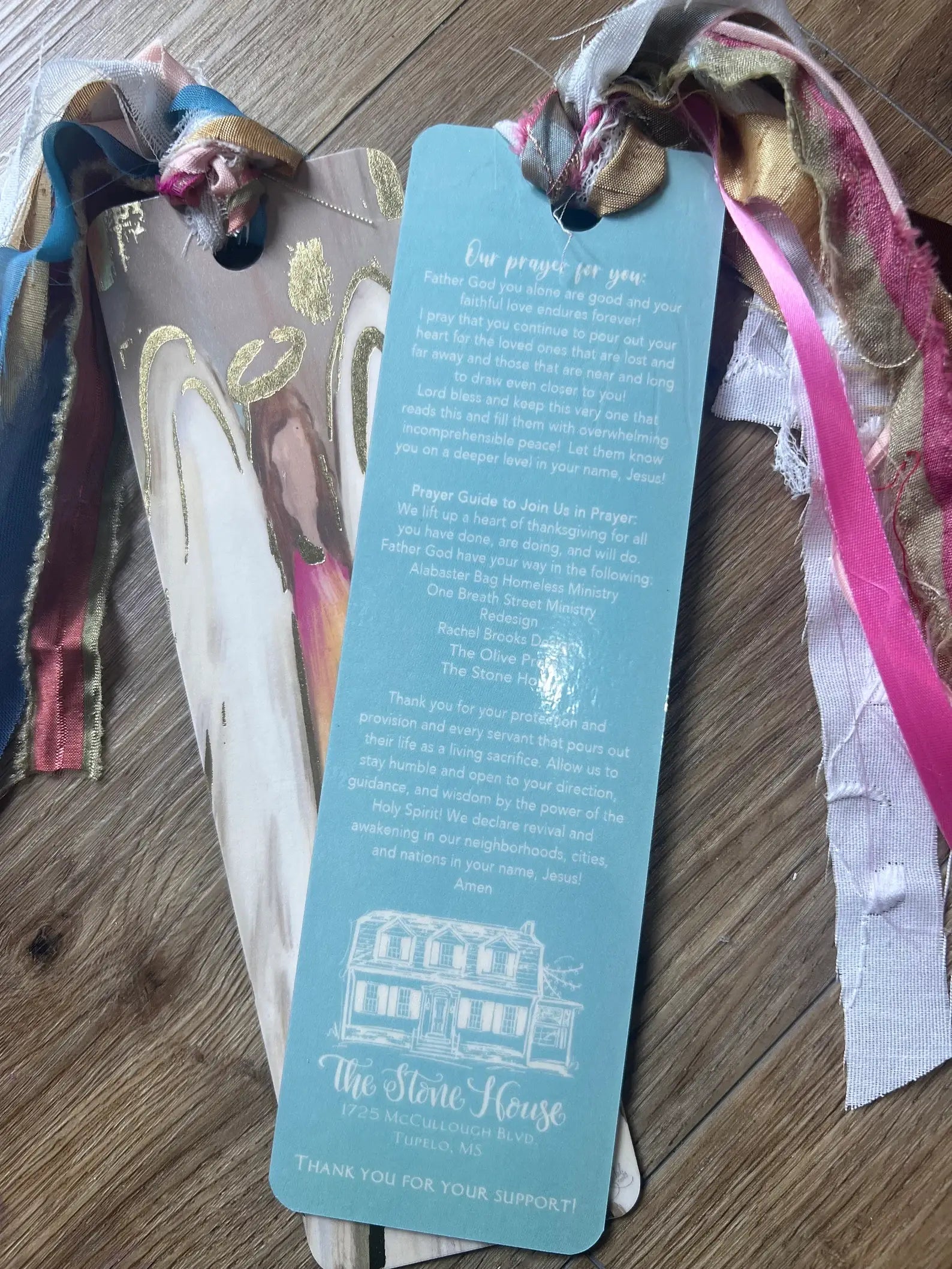 Angel of Gladness Tassel Bible Bookmark - The BLVD