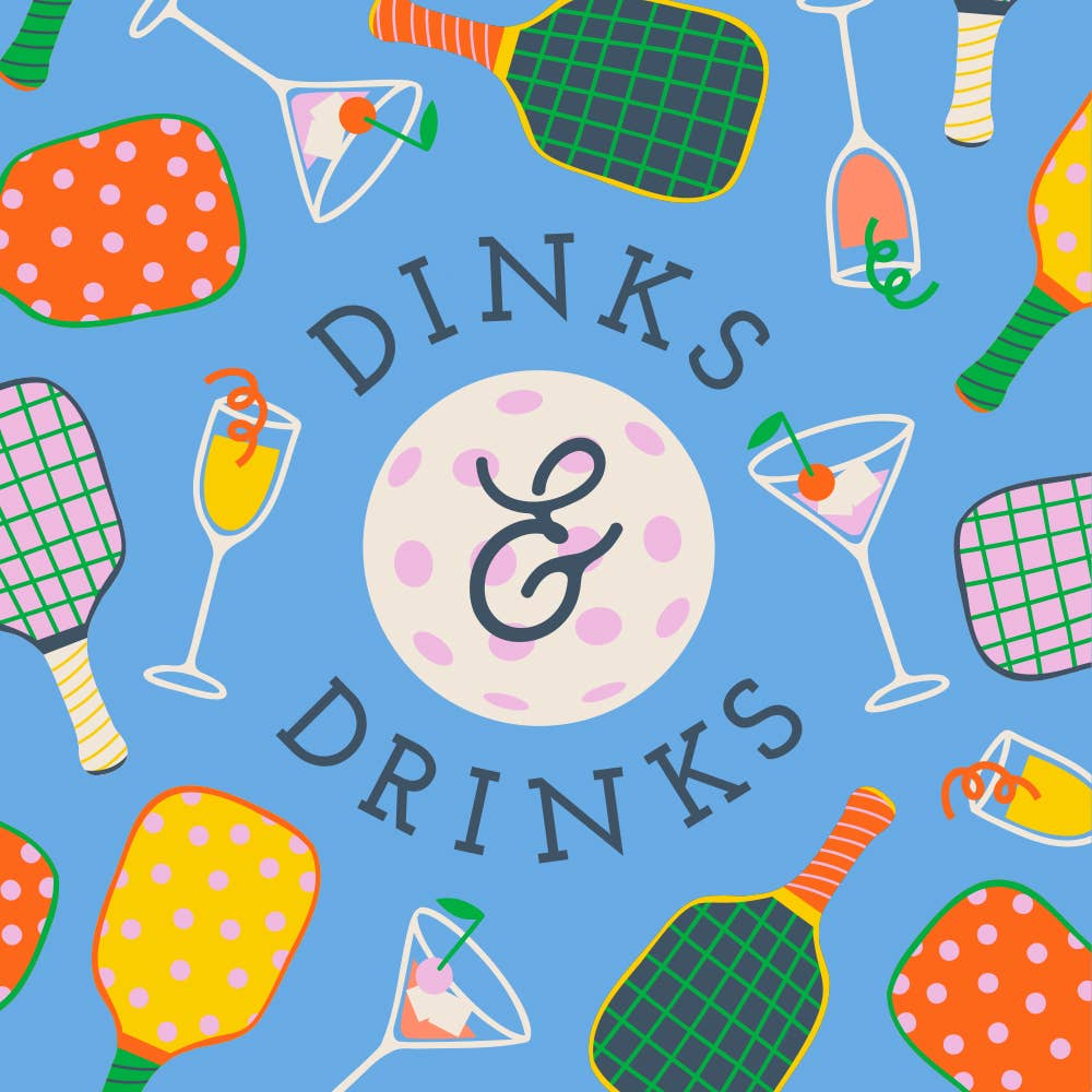 Funny Pickleball  Napkins/Dinks and Drinks - The BLVD