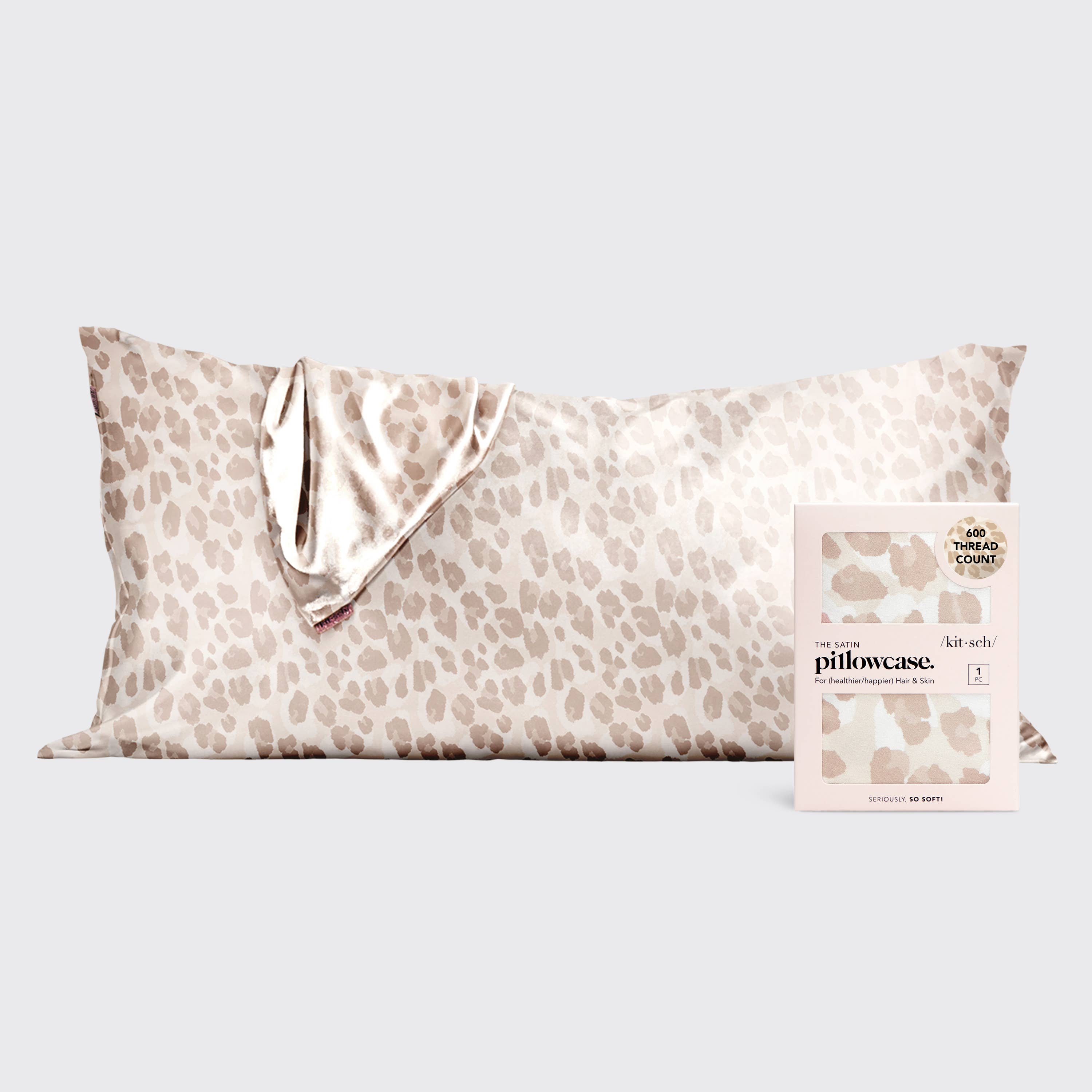 Satin King Pillowcase - Leopard - The BLVD