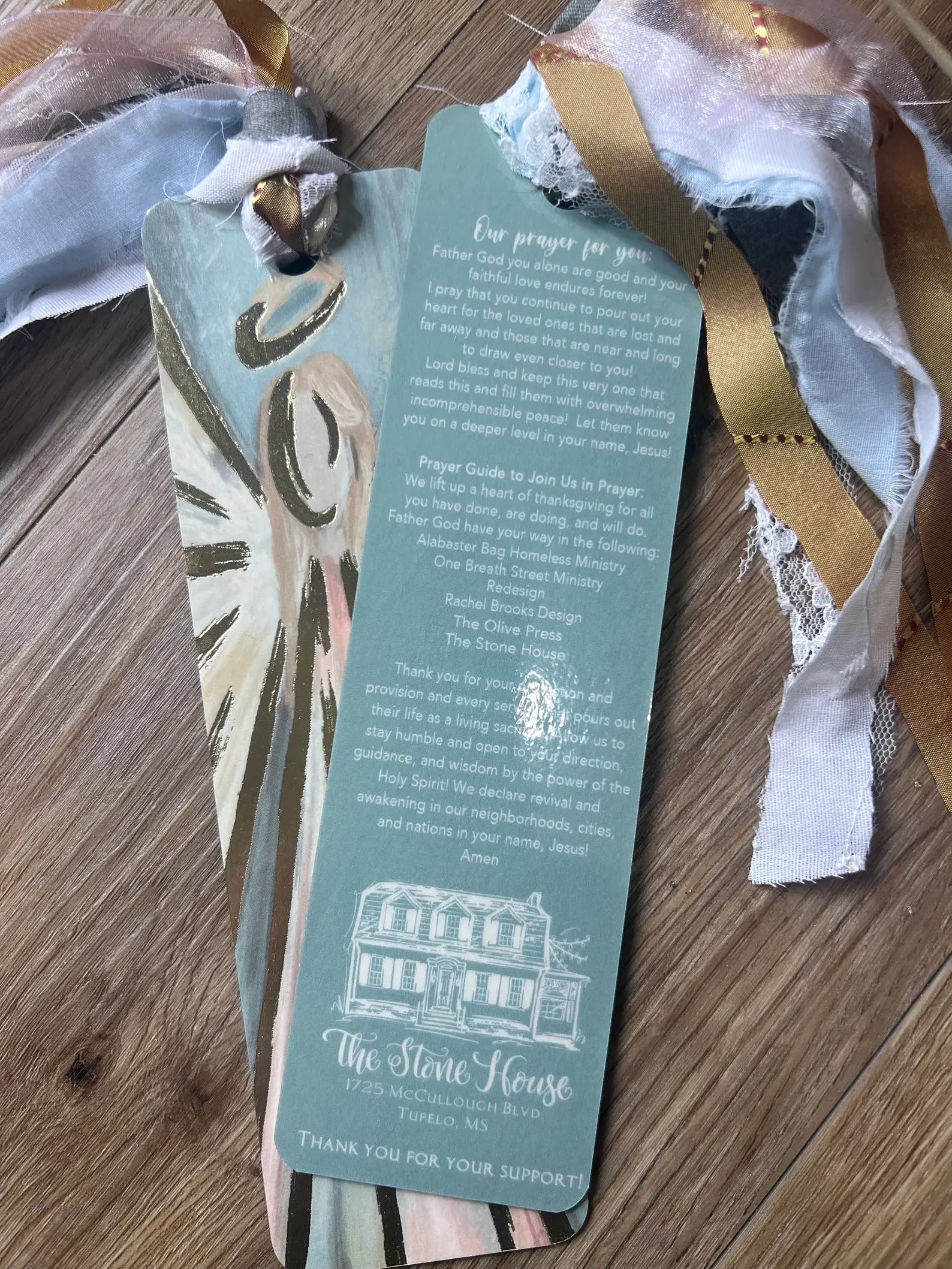 Angel of Light Tassel Bible Bookmark