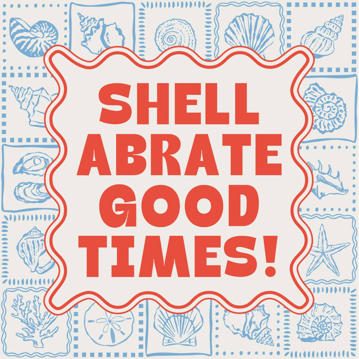 Shell Abrate Good Times Cocktail Napkins