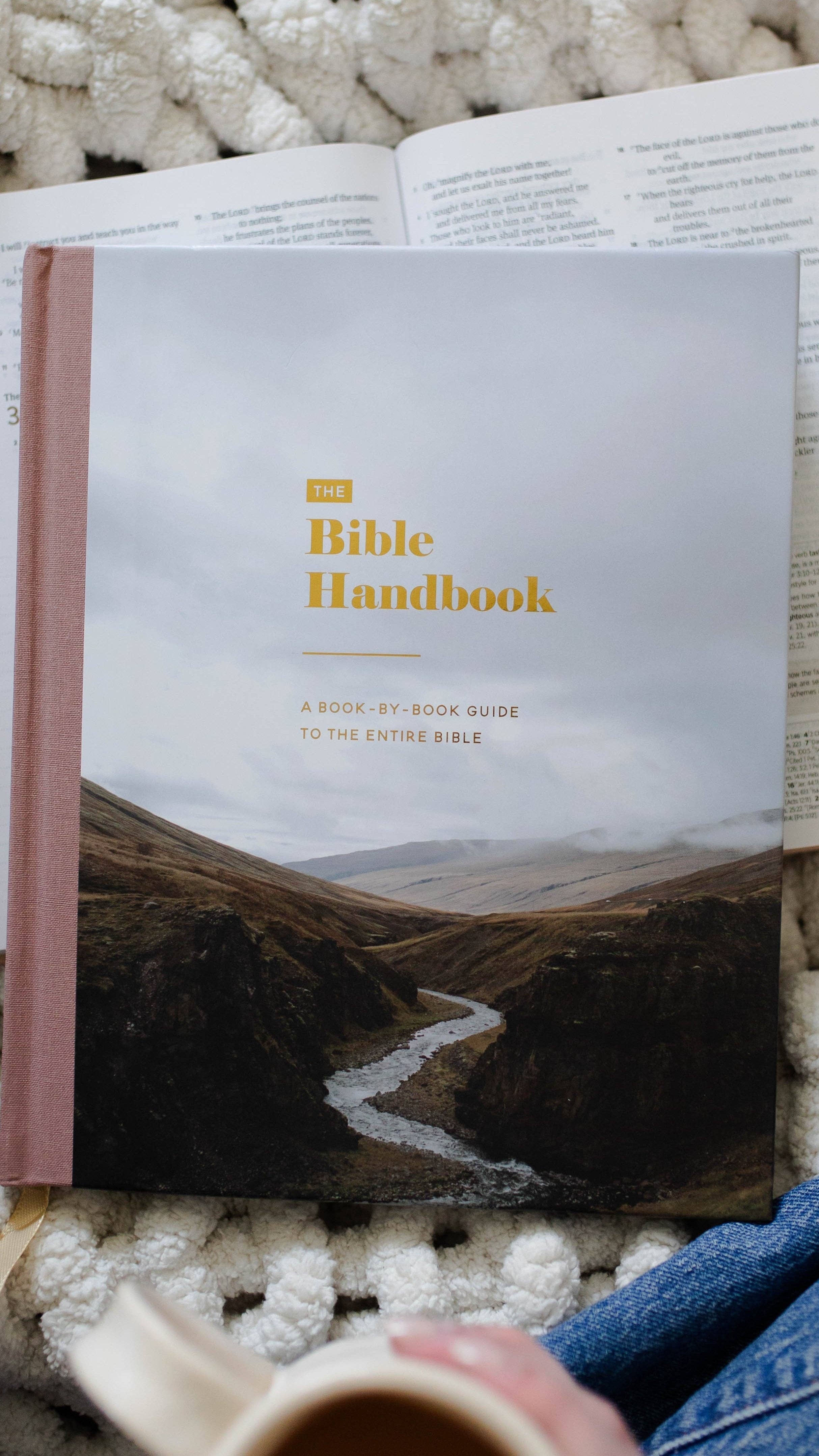 The Bible Handbook coffee table book product photo - front view - BLVD Boutik