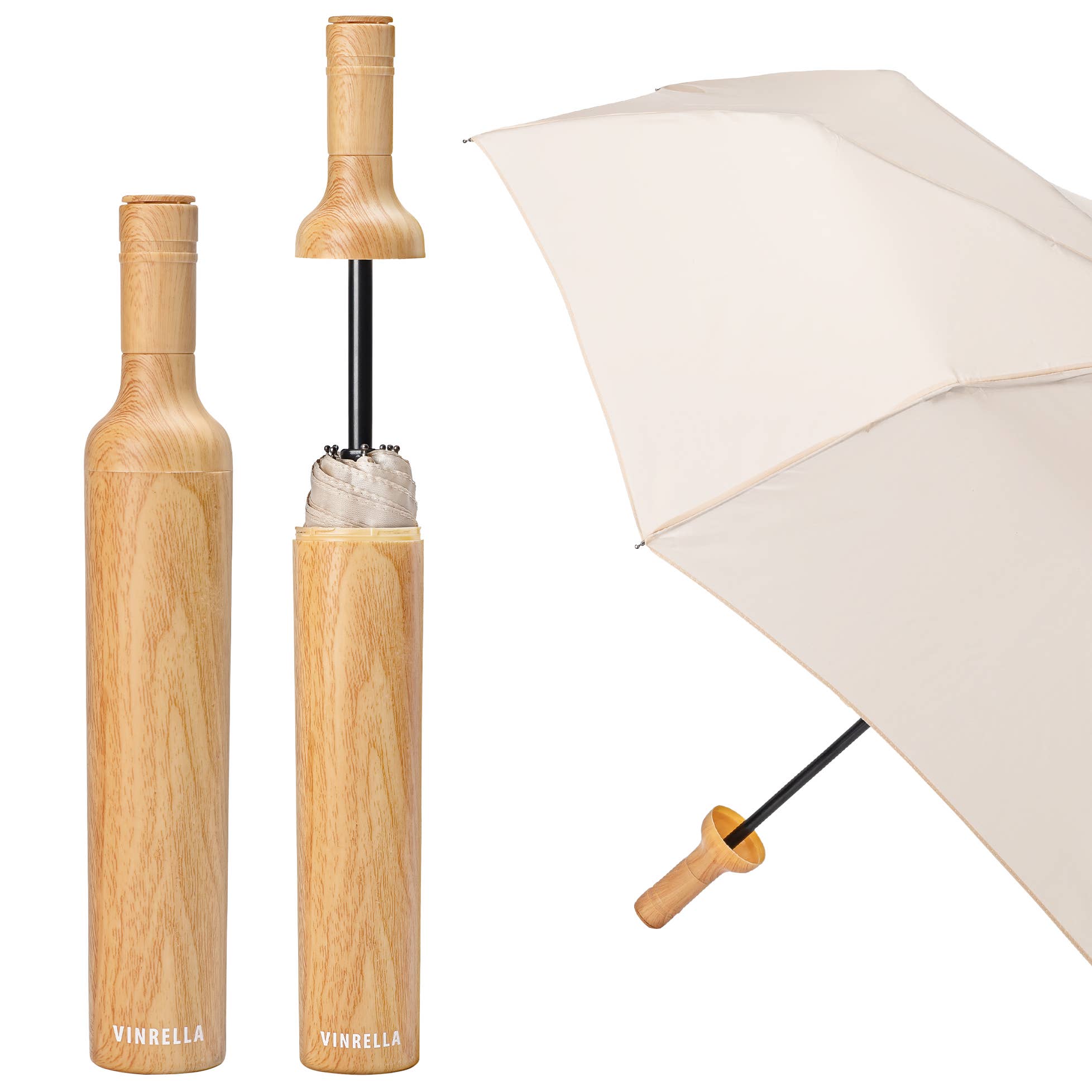 Wooden Bottle Umbrella - The BLVD