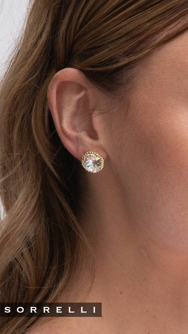 Cushion-Cut Solitaire Stud Earrings